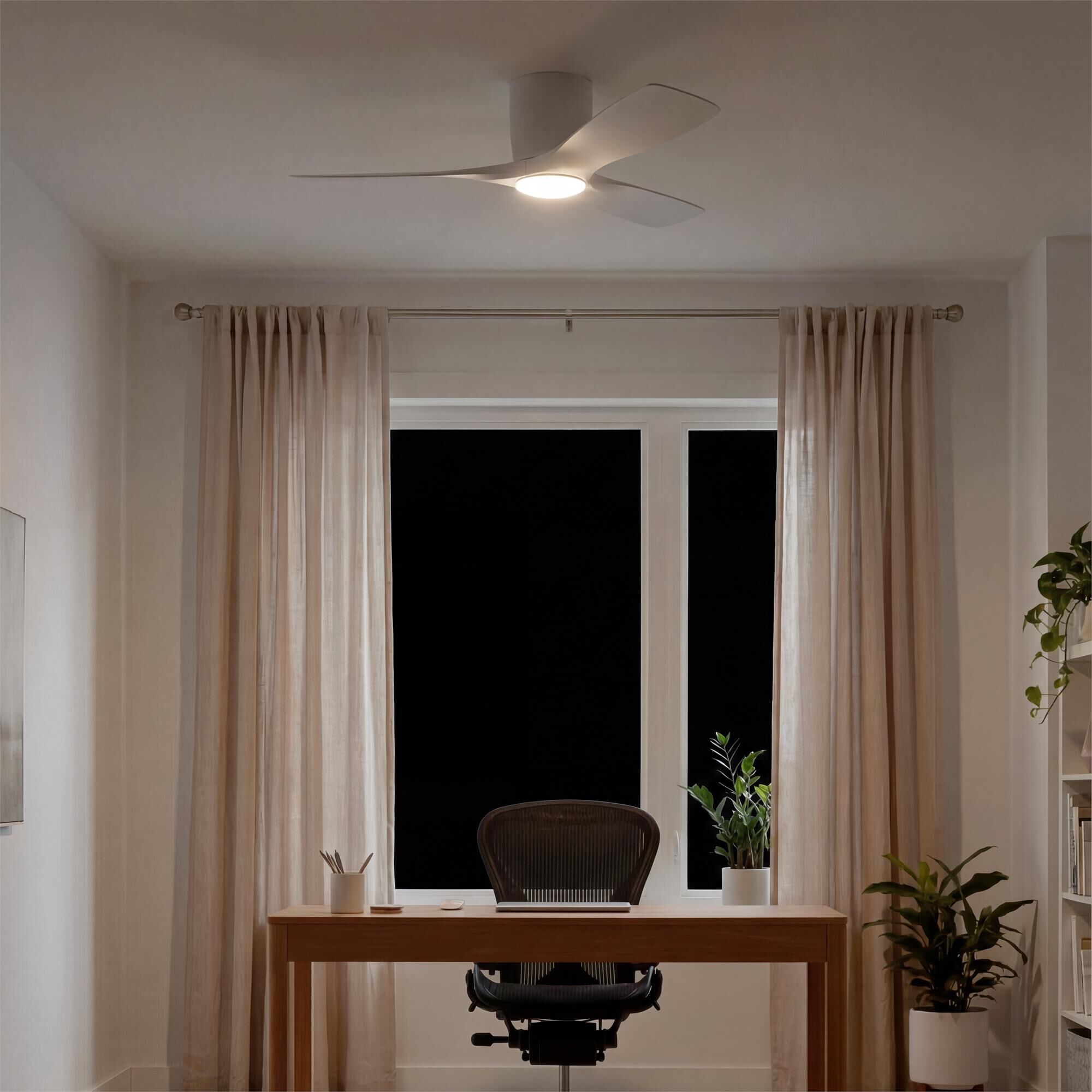 Shown in Matte White finish