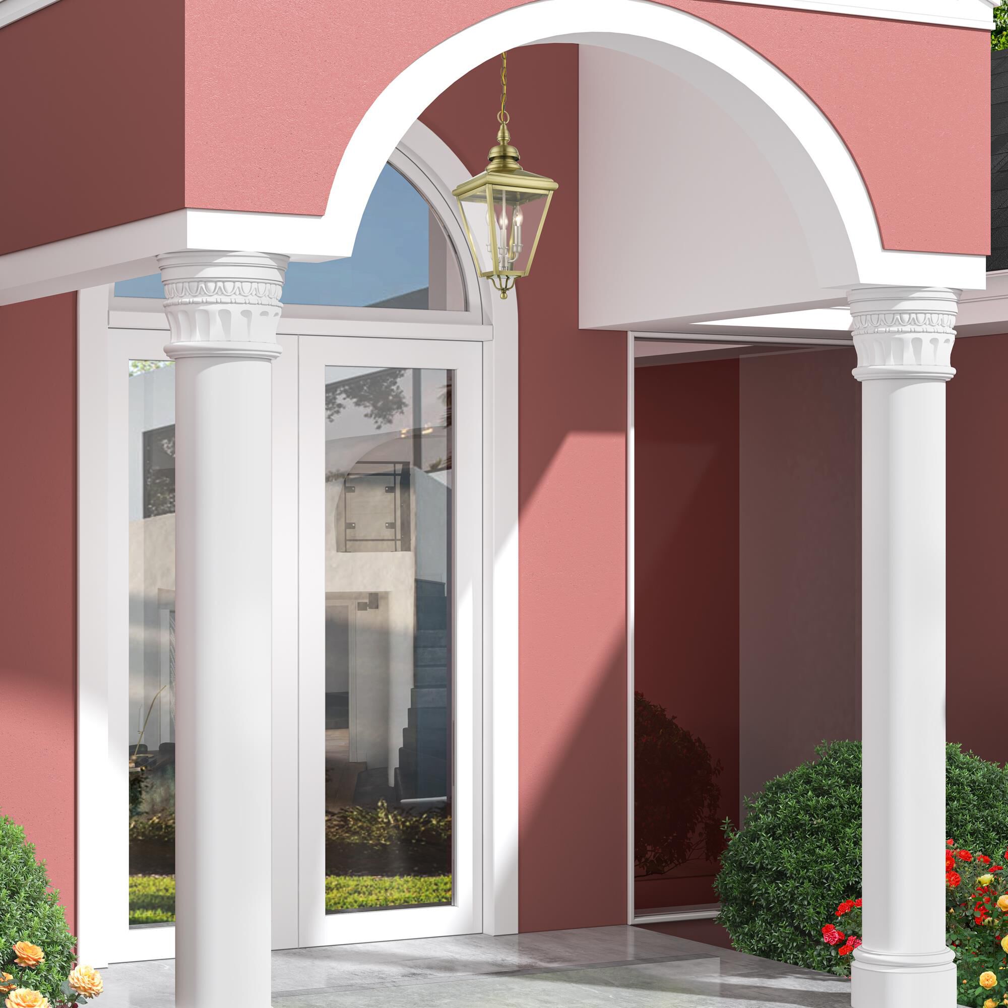 Adams Cage Pendant by Livex Lighting