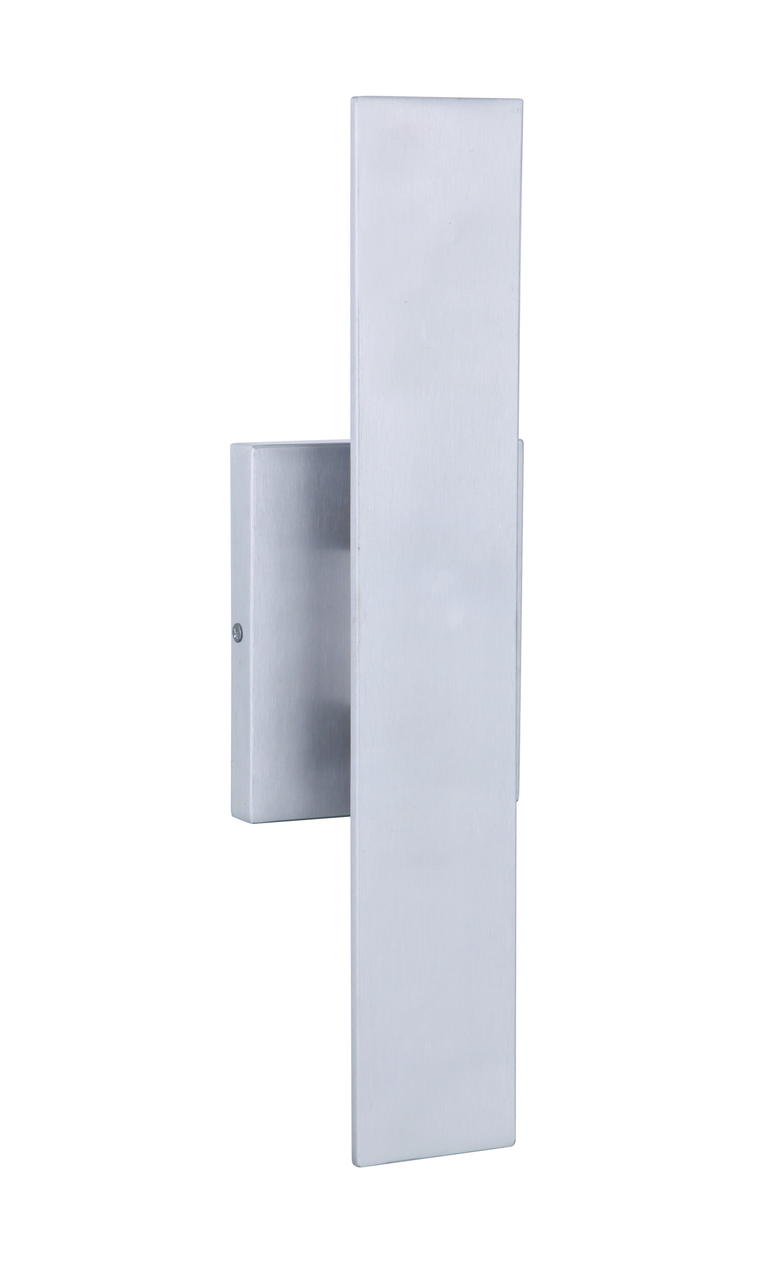 Shown in Brushed Aluminum finish