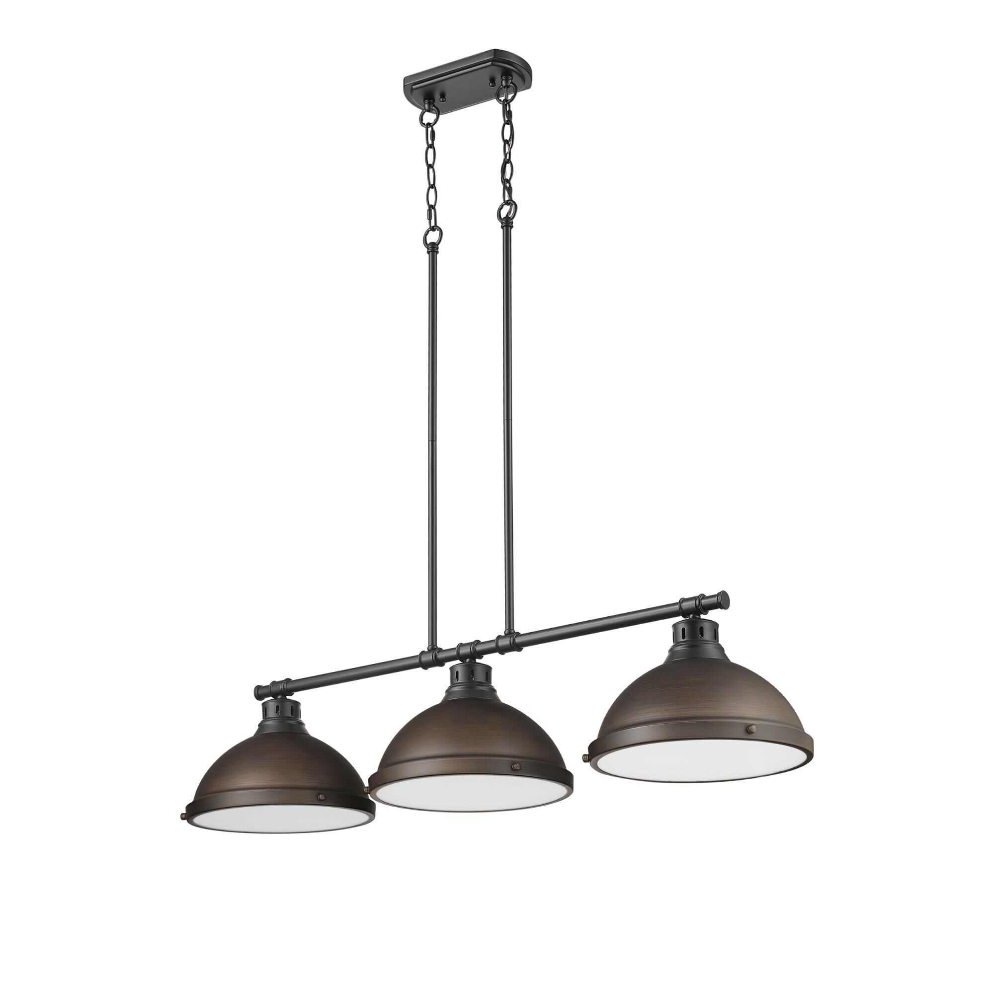 Duncan 40 Inch Linear Suspension Light by Golden Lighting