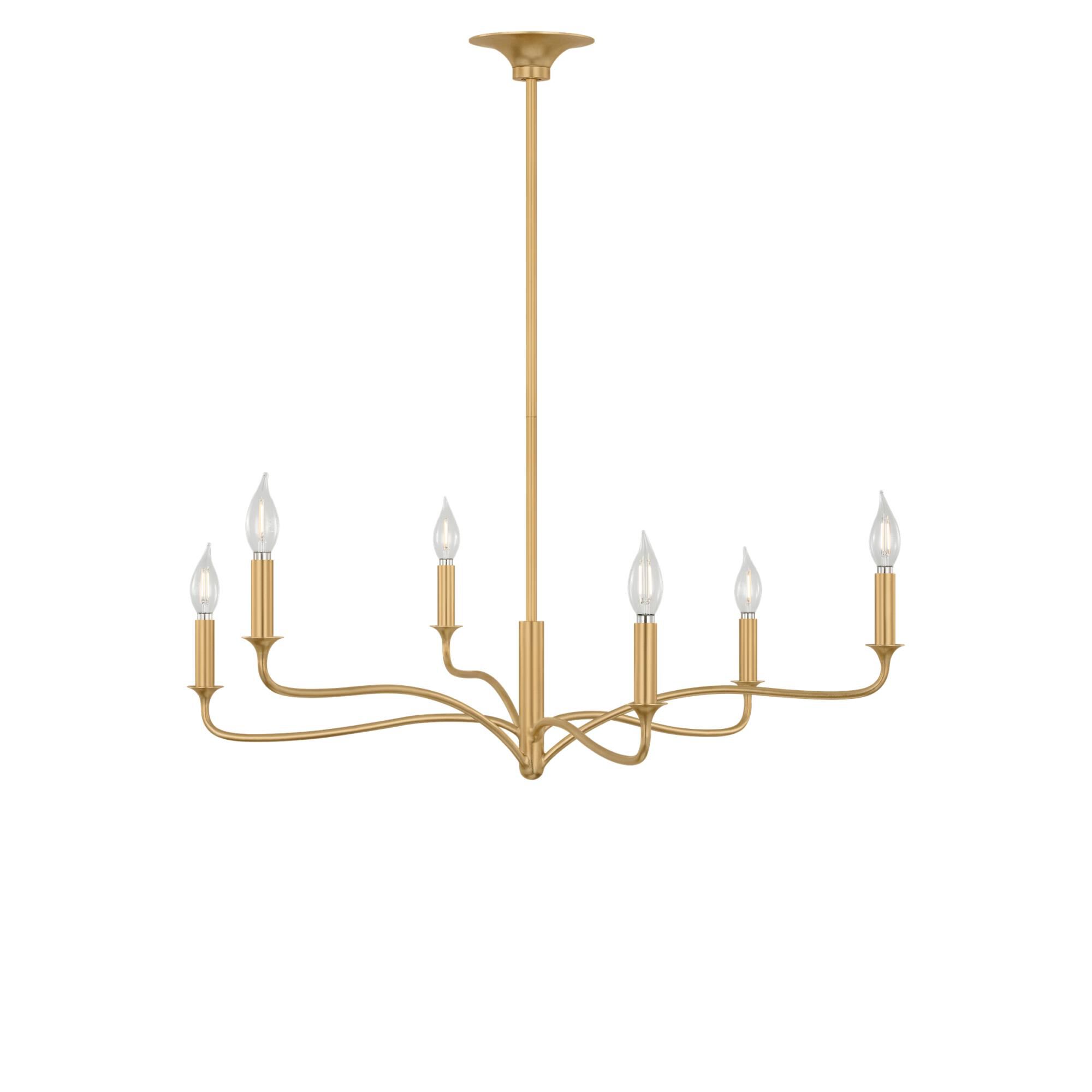 Alexa Hampton Chatsworth 32 Inch Chandelier by Visual Comfort Studio Collection