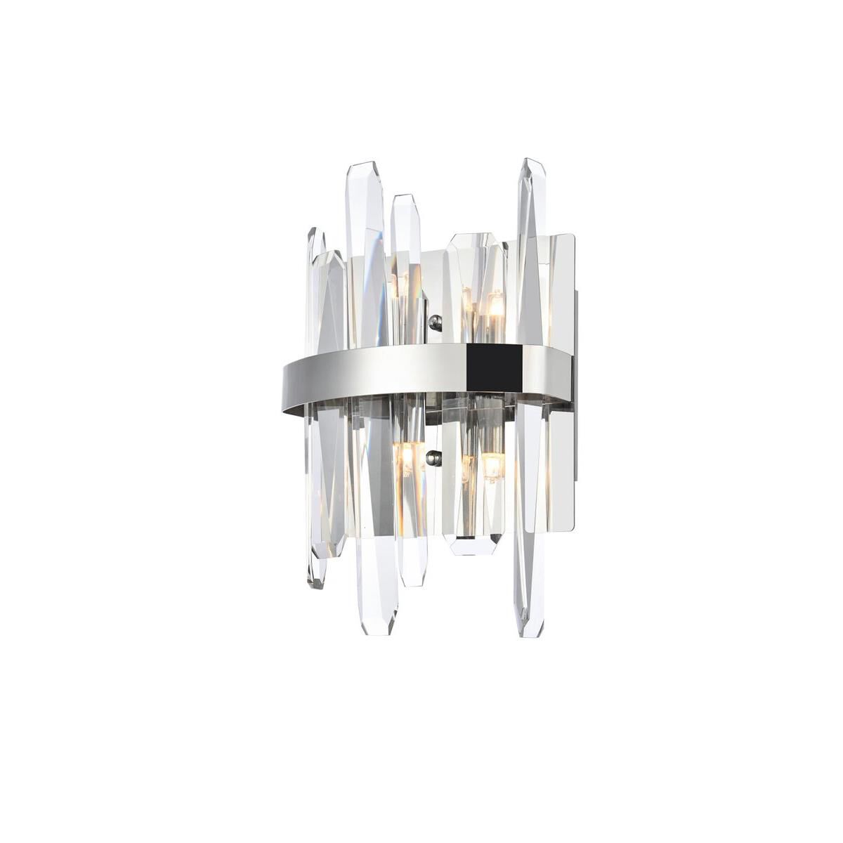 Serena 12 Inch 2 Light Bath Vanity Light by Elegant Lighting