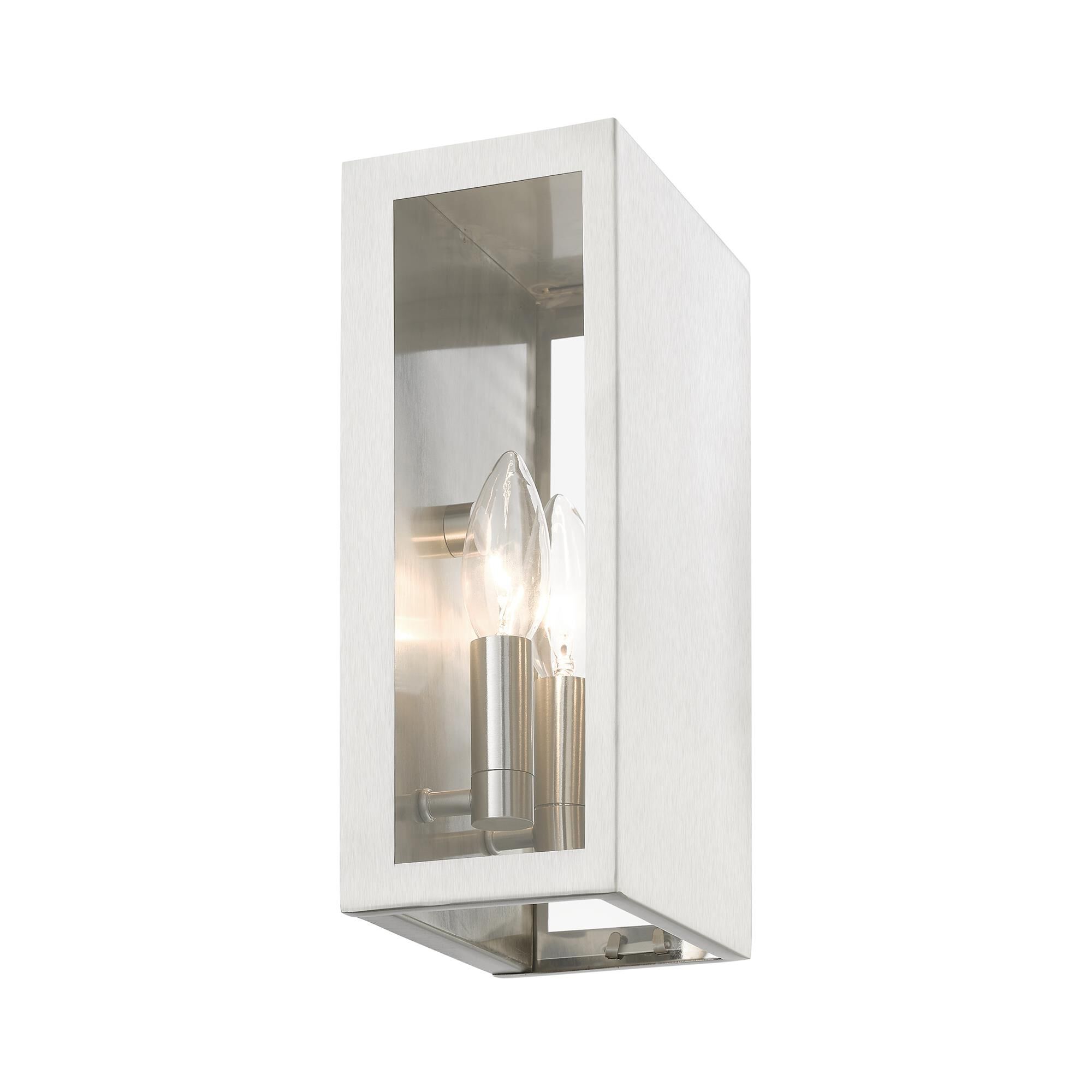 Winfield 11 Inch Tall 2 Light Outdoor Wall Light by Livex Lighting