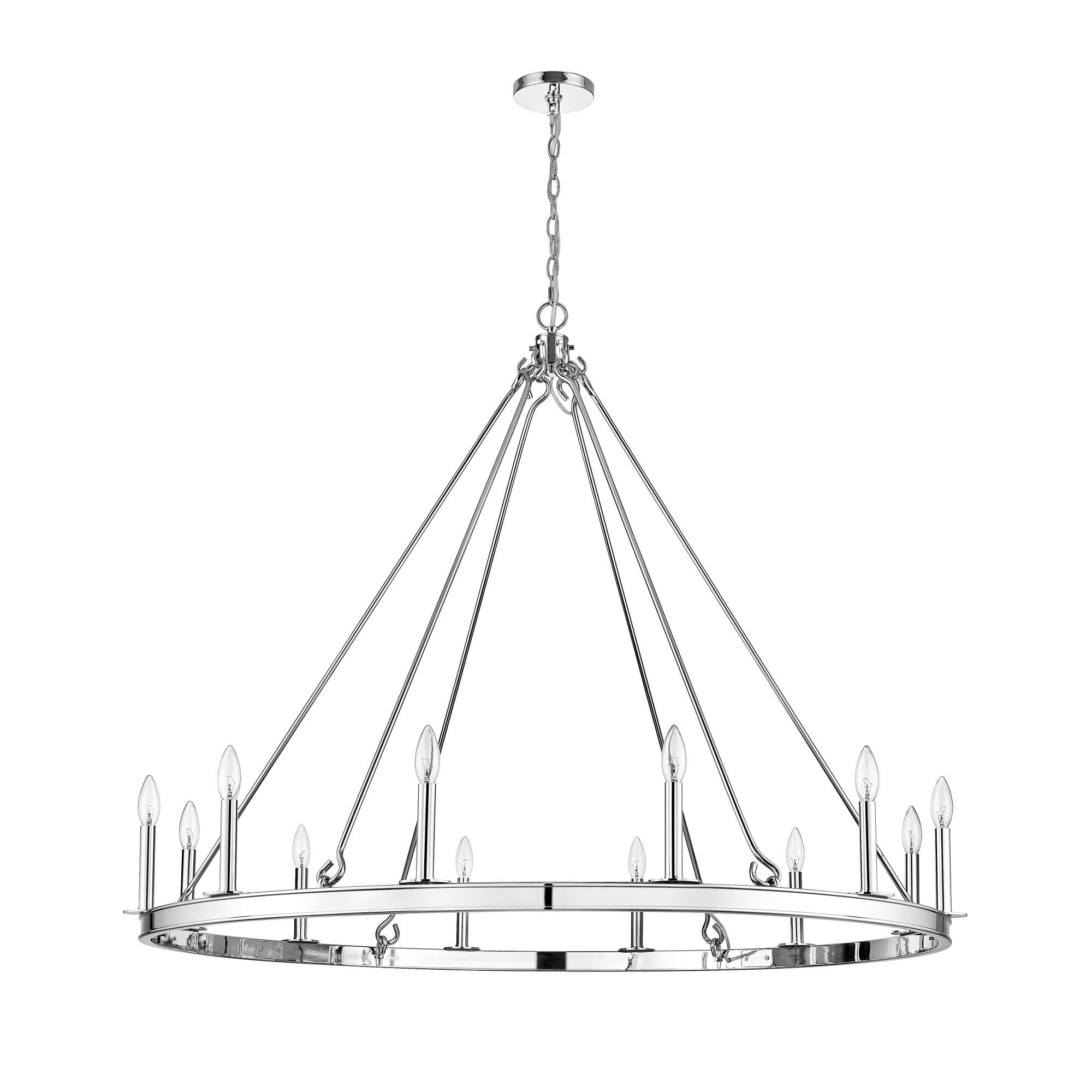 Shown in Polished Nickel finish and Steel shade