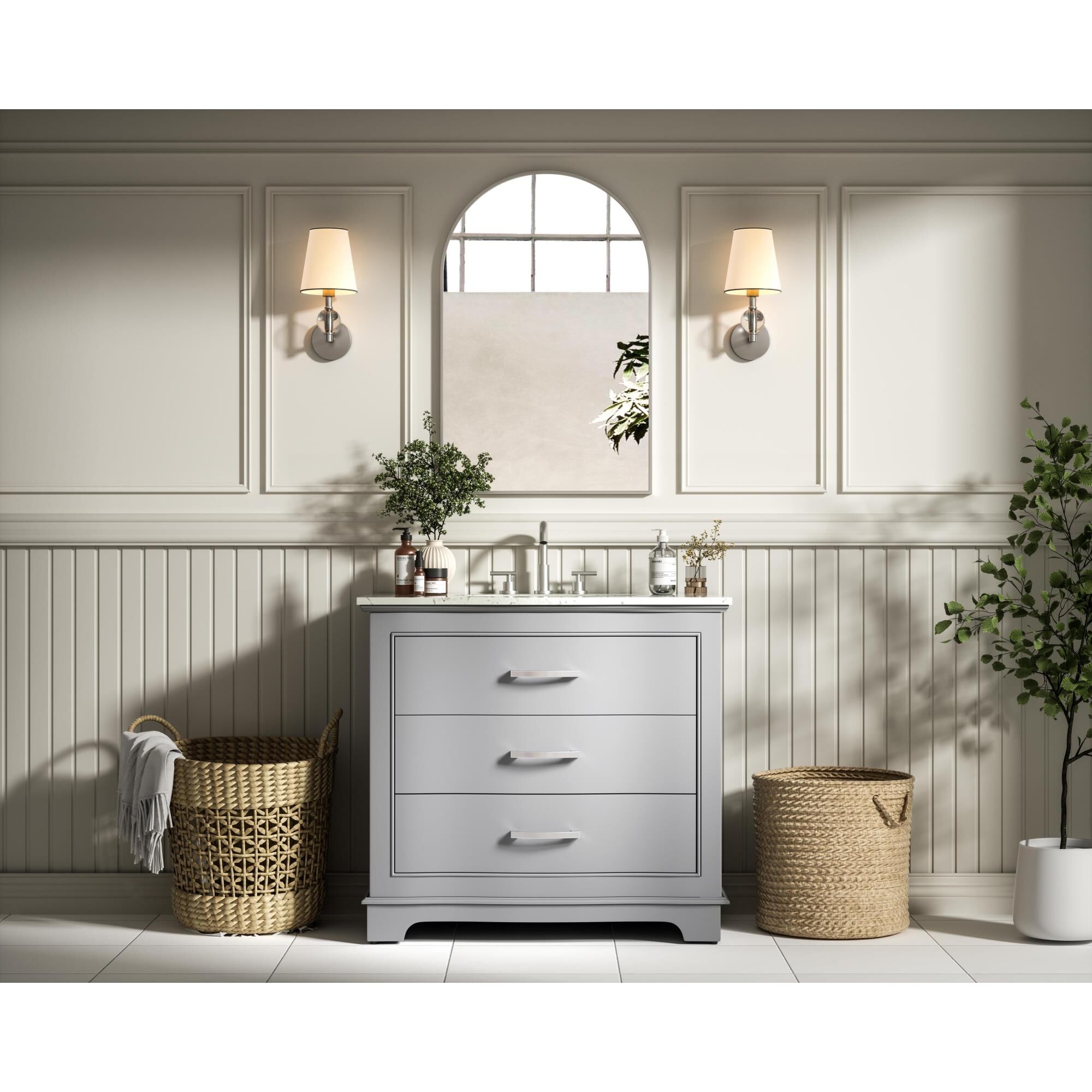 Knox 36 Inch Bath Vanity by Elegant Dcor
