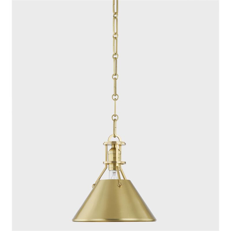 Mark D. Sikes Metal No. 2 10 Inch Mini Pendant by Hudson Valley Lighting