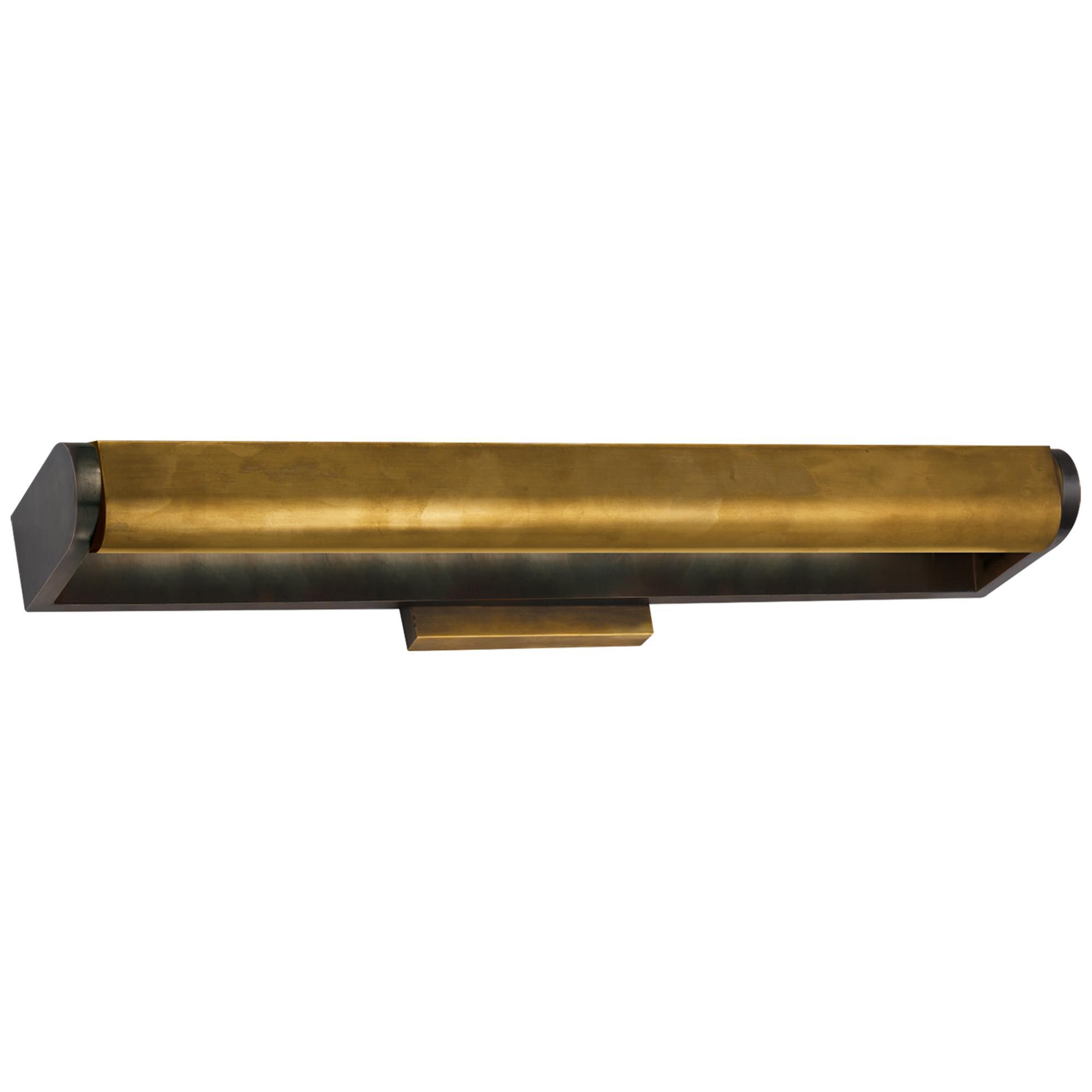 Shown in Bronze With Antique Brass finish