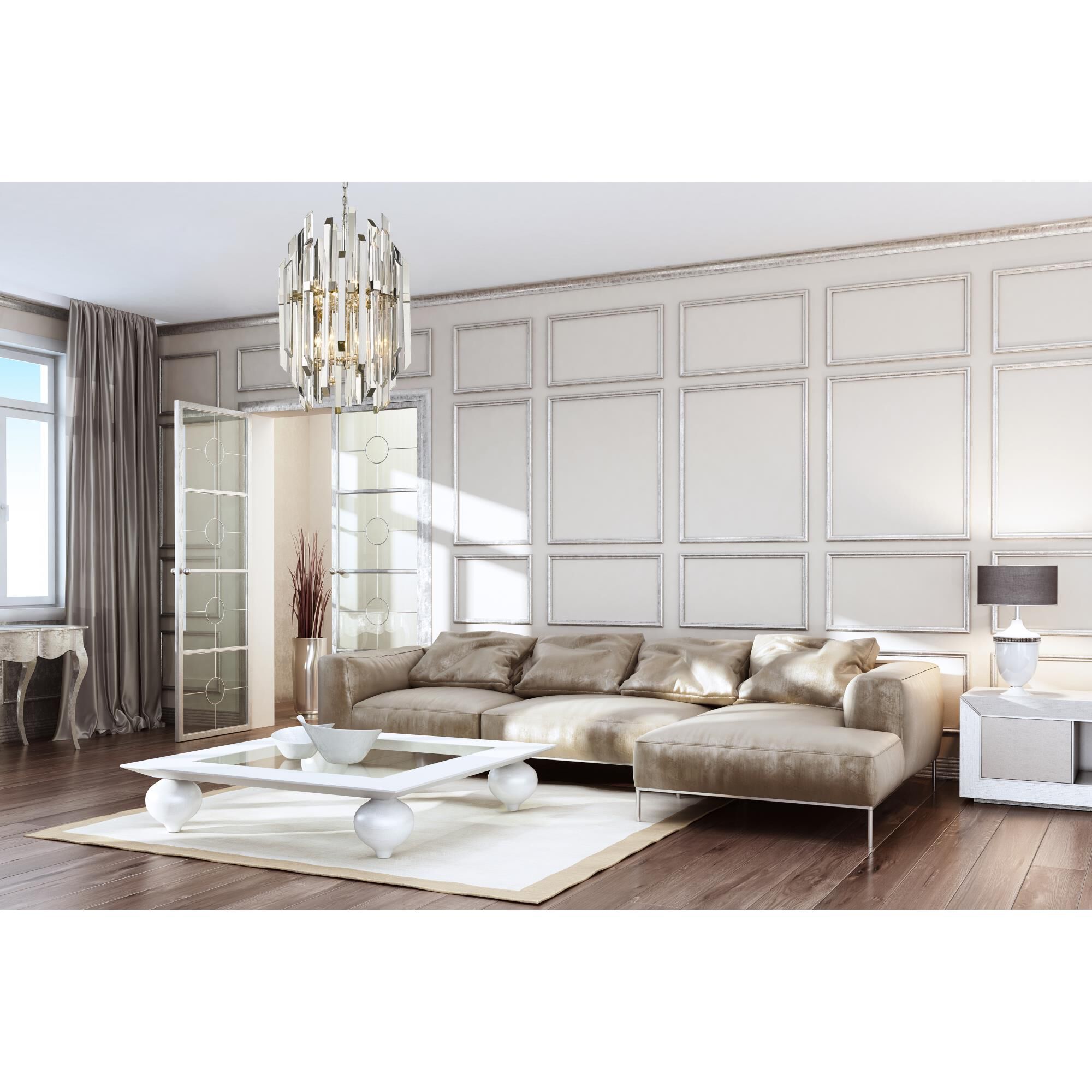 Bova 23 Inch 12 Light Mini Chandelier by Z-Lite