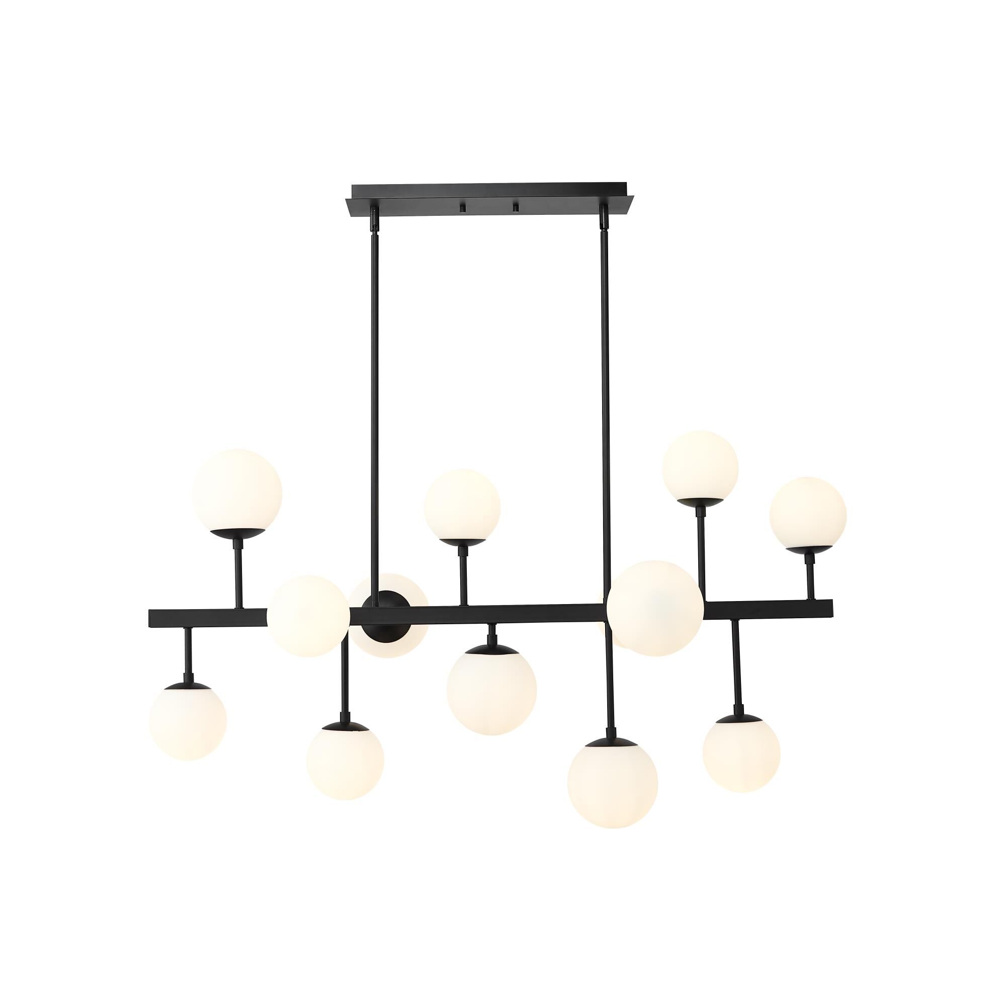 Midnetic 45 Inch 13 Light Linear Suspension Light by Z-Lite