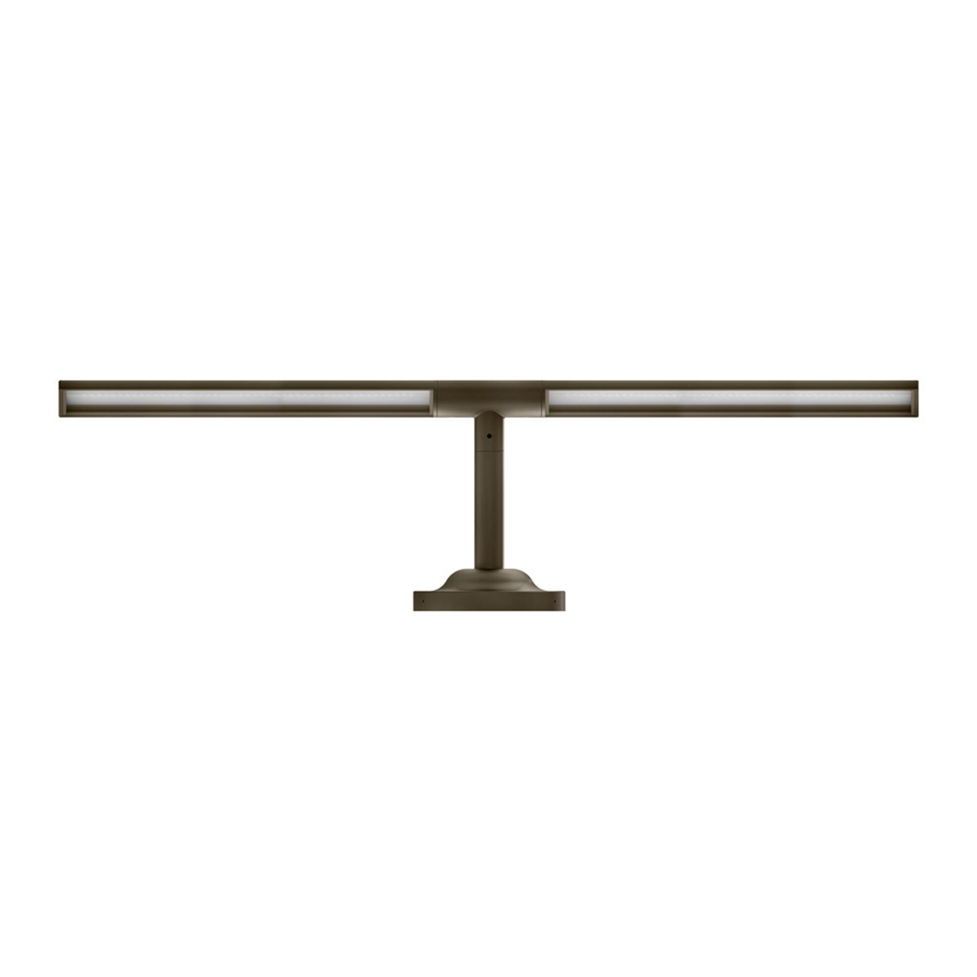 Shown in Museum Bronze finish and Clear glass