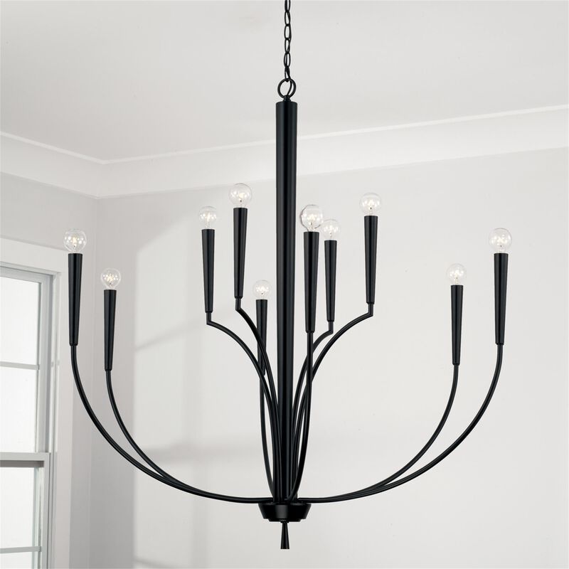 Holden 40 Inch 10 Light Chandelier by Capital Lighting Fixture Company