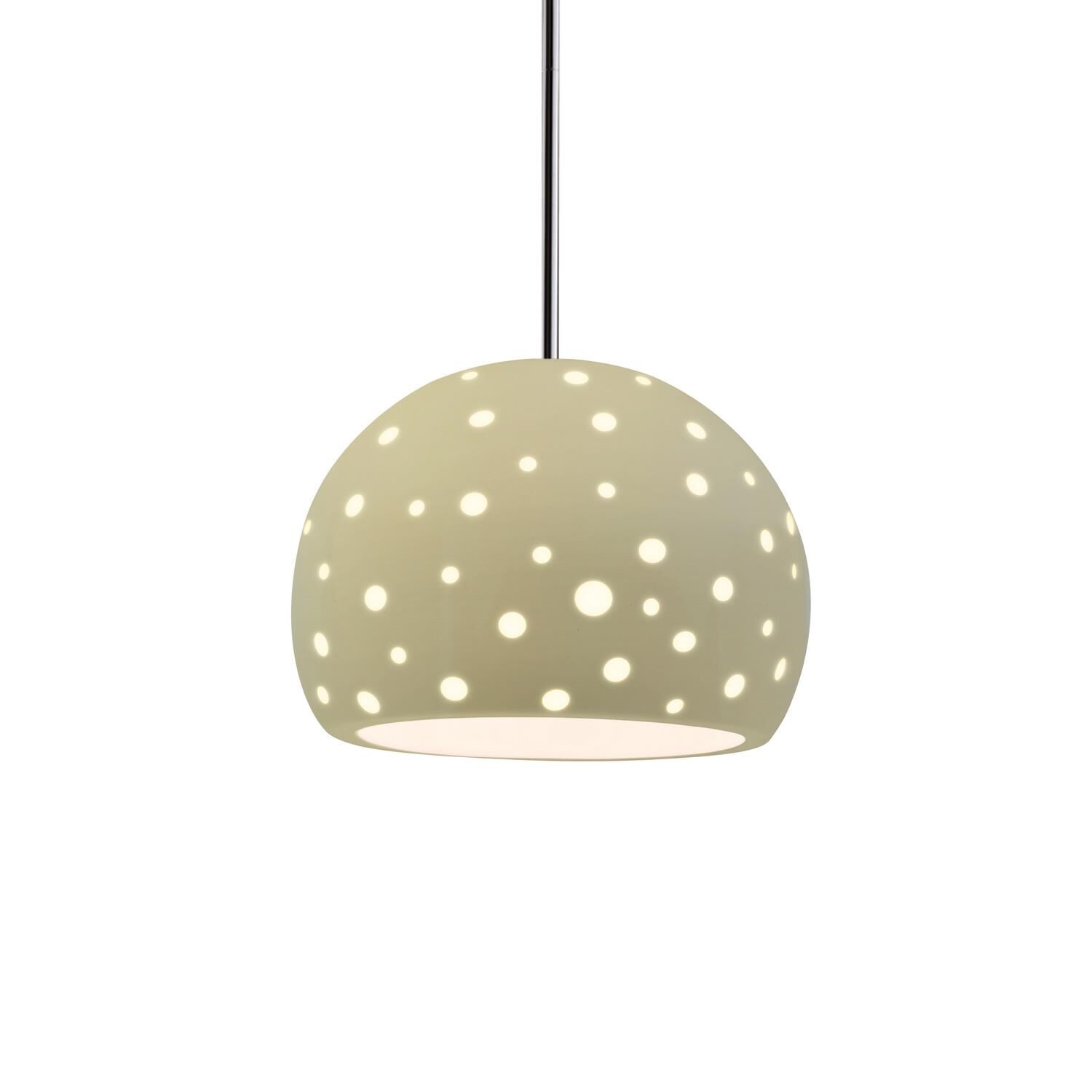Shown in Polished Chrome finish and Vanilla shade