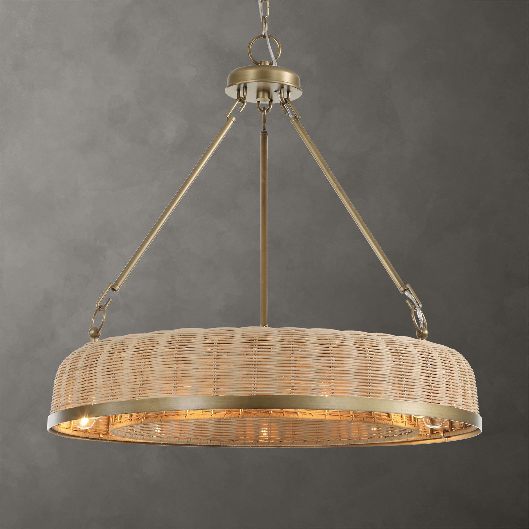 Shown in Brass finish