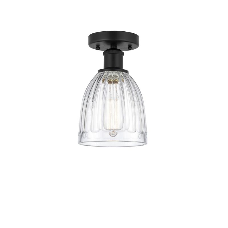 Bruno Marashlian Brookfield 5 Inch 1 Light Semi Flush Mount by Innovations Lighting
