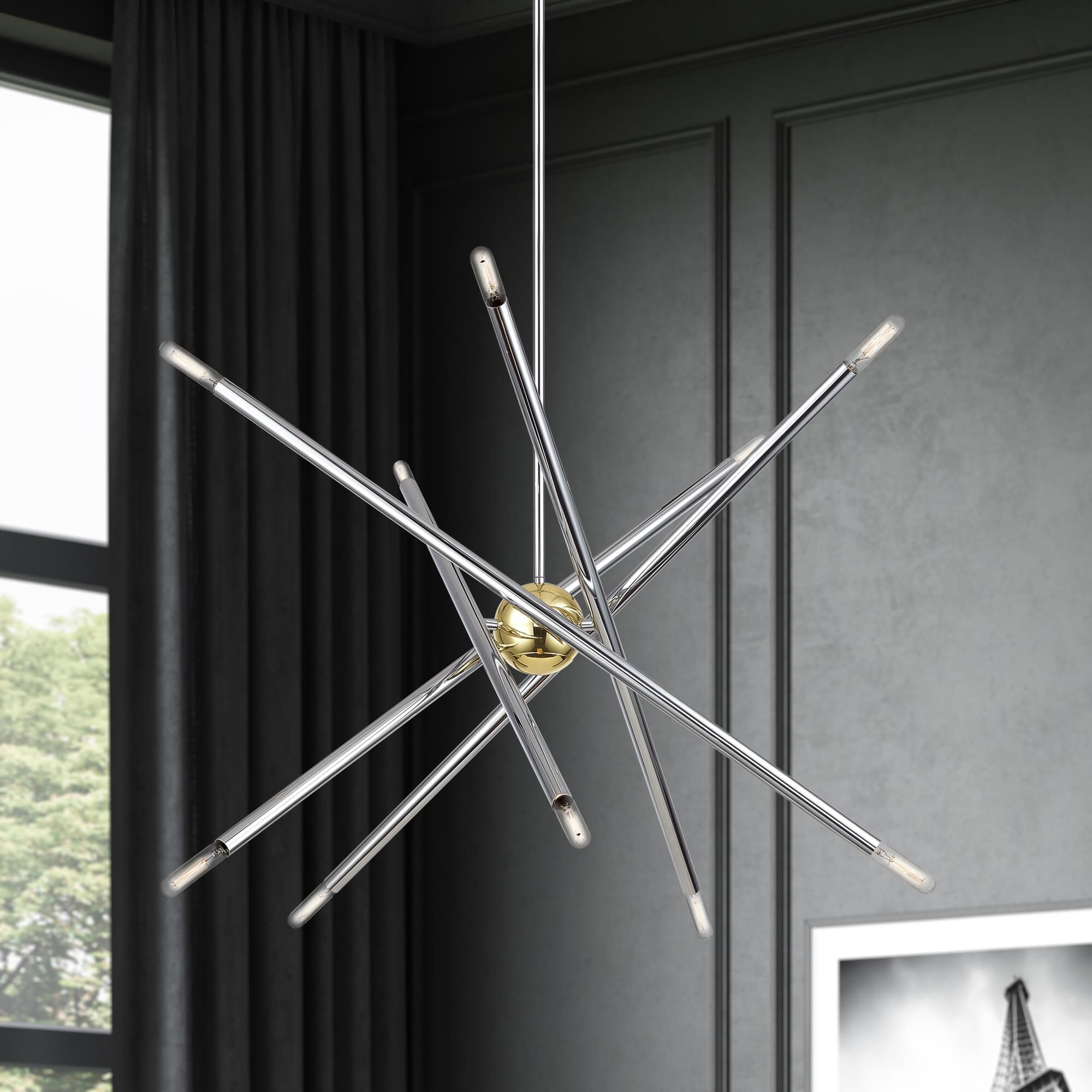 Soho 28 Inch Chandelier by Livex Lighting