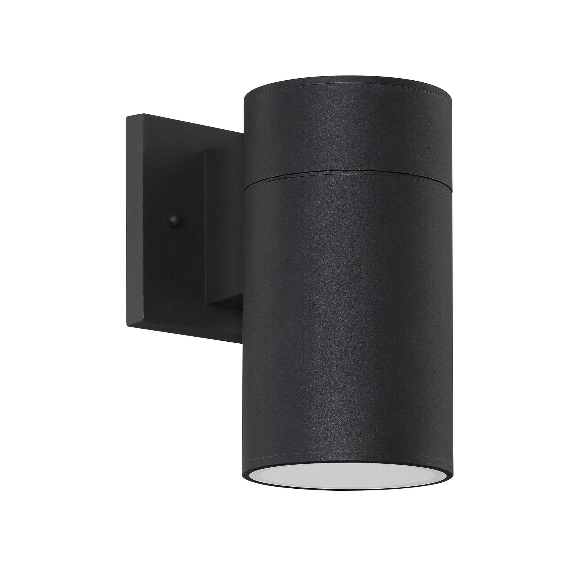 Shown in Textured Matte Black finish and Textured Black Metal shade