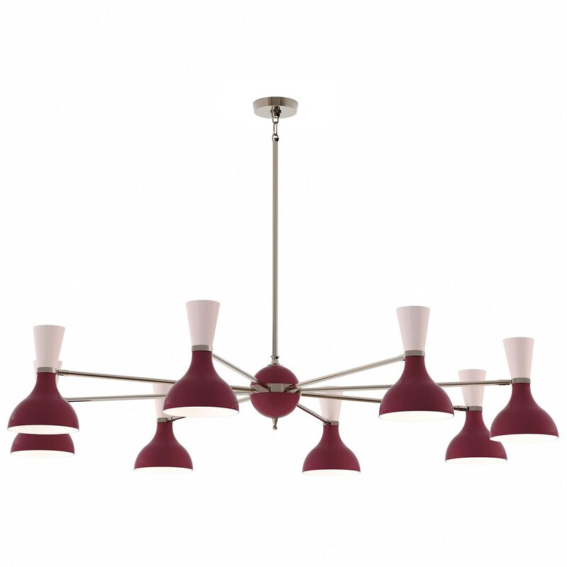 Clare 57 Inch Chandelier by Robert Abbey