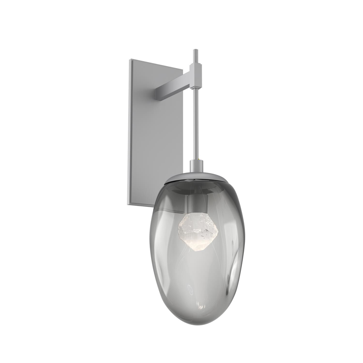 Shown in Classic Silver finish and Zircon Inner And Smoke Outer glass