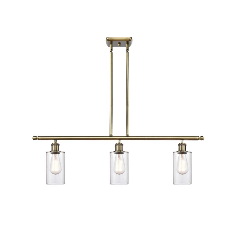 Bruno Marashlian Clymer 36 Inch 3 Light Linear Suspension Light by Innovations Lighting