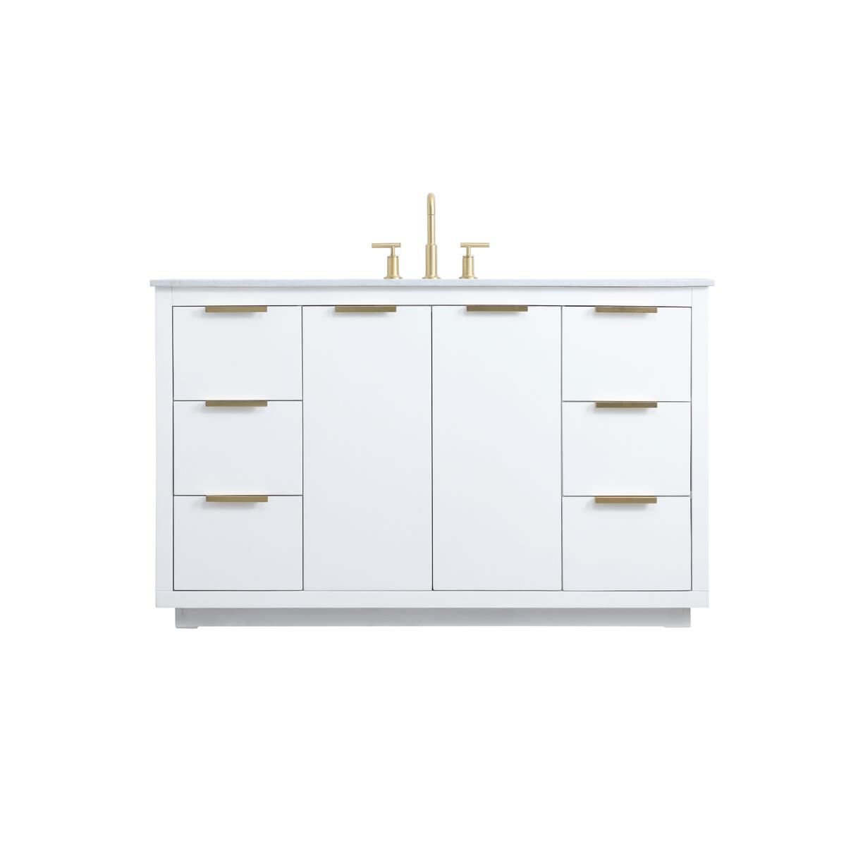 Blake 54 Inch Bath Vanity by Elegant Decor