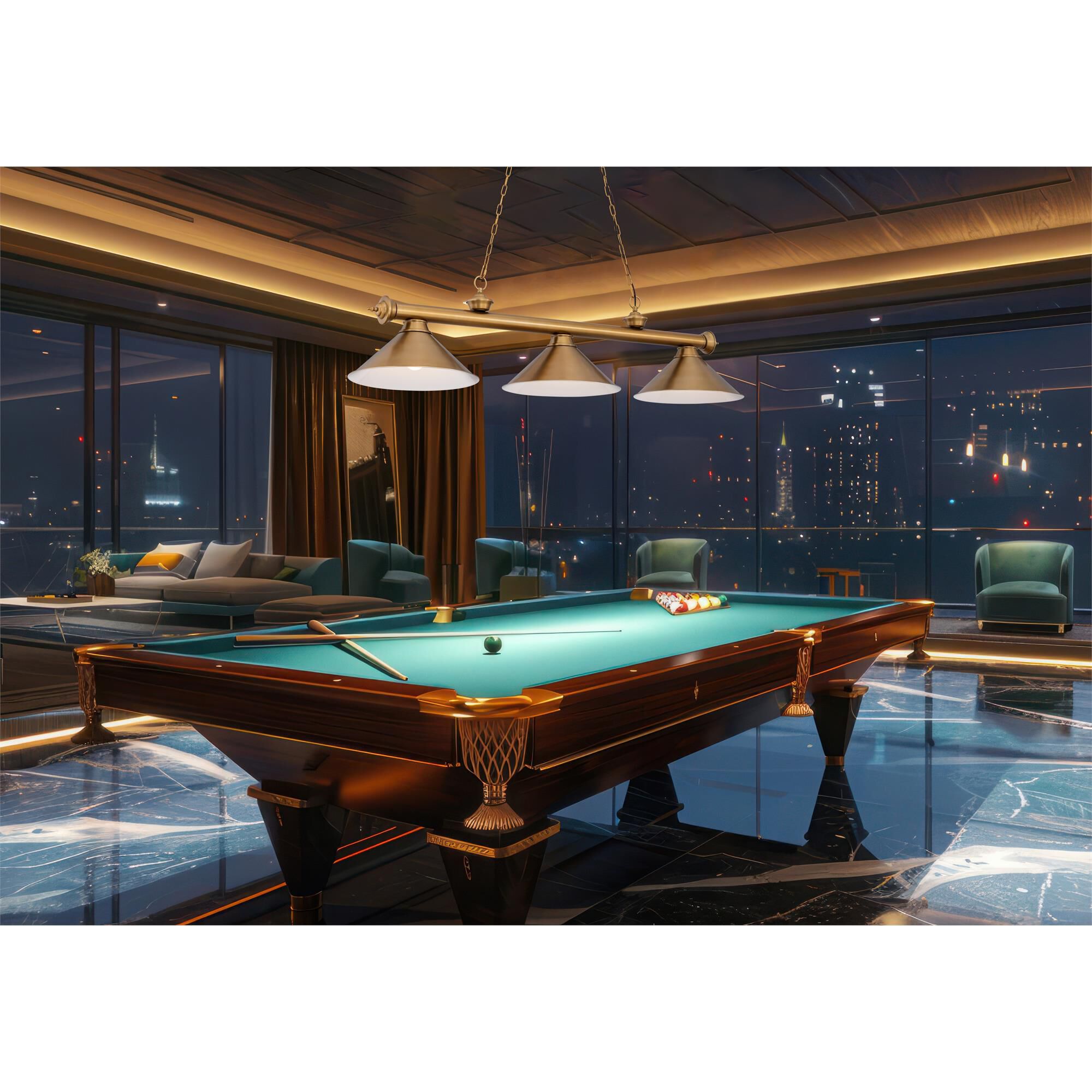 Cordon 57 Inch Billiard Light,