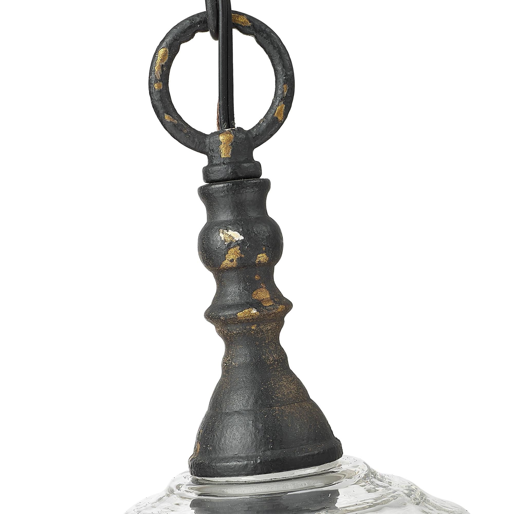 Shown in Antique Ivory finish and Hammered Water glass