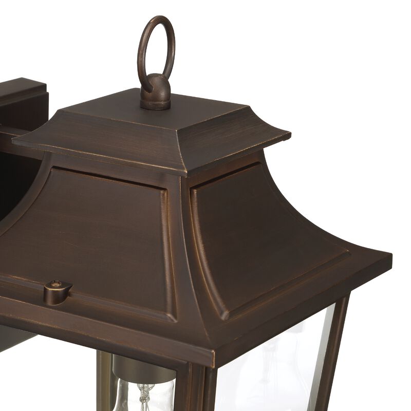 Spring Cove 15 Inch Outdoor Wall Light by Hunter Fan
