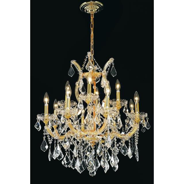 Shown in Gold finish