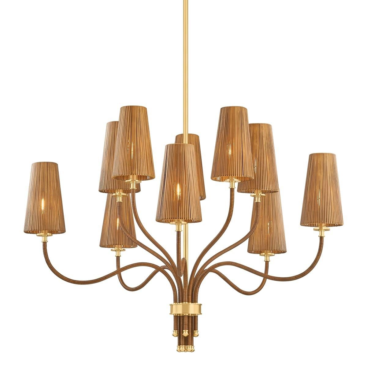 Atwood 40 Inch Chandelier by Hudson Valley Lighting