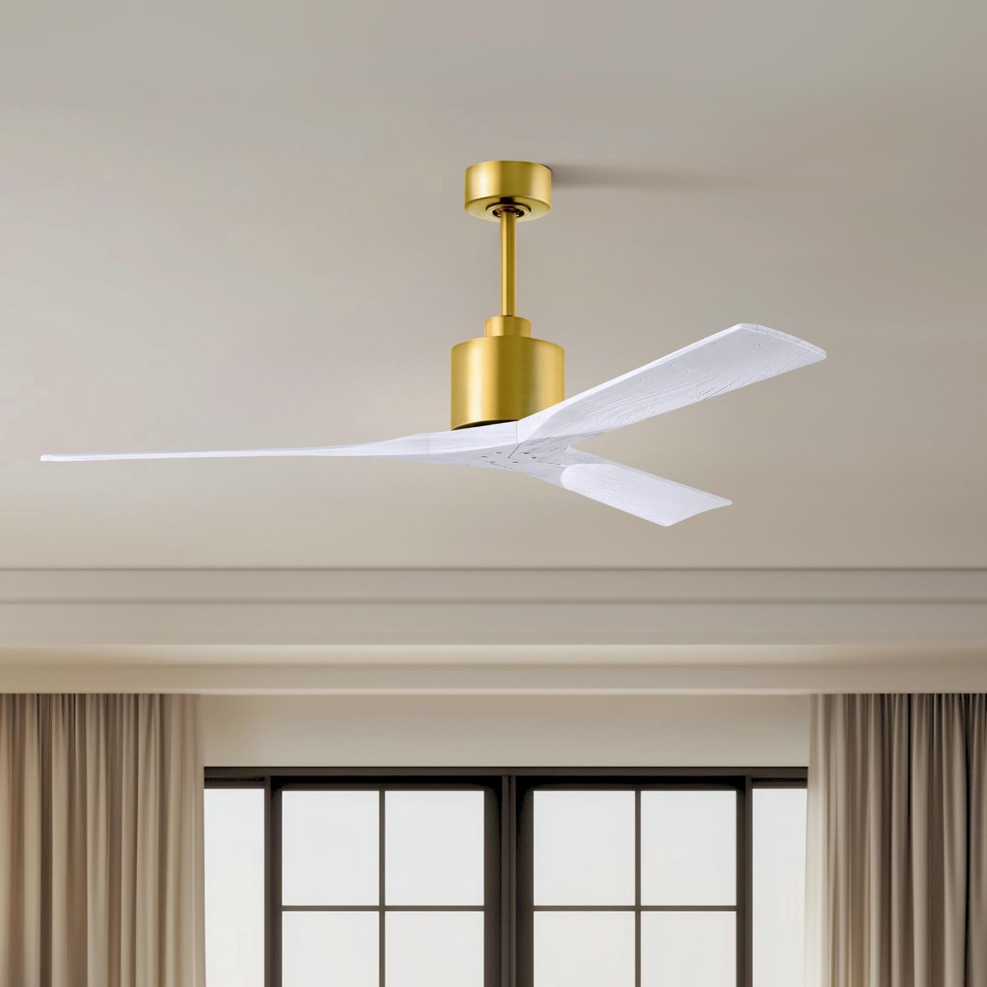 Shown in Brushed Brass finish