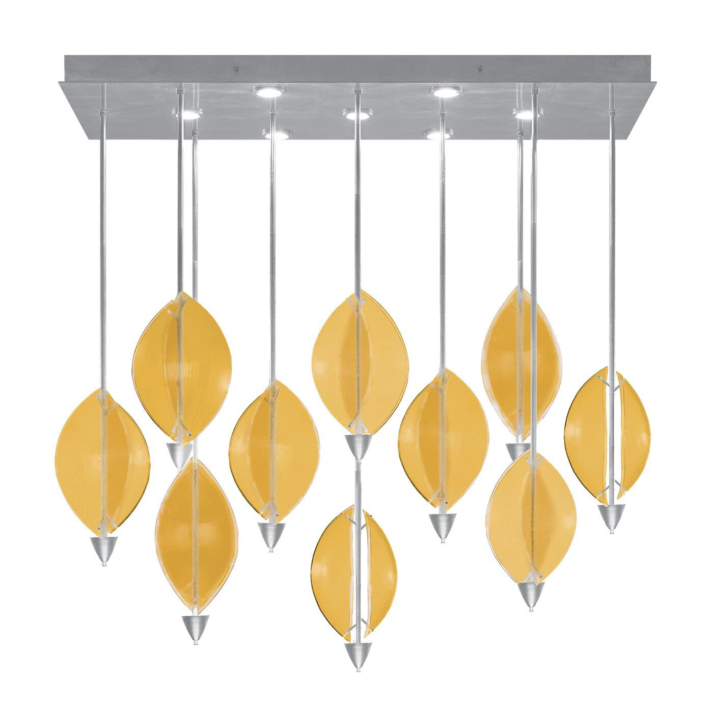 Barclay Butera Embark 59 Inch Linear Suspension Light by Fine Art Handcrafted Lighting