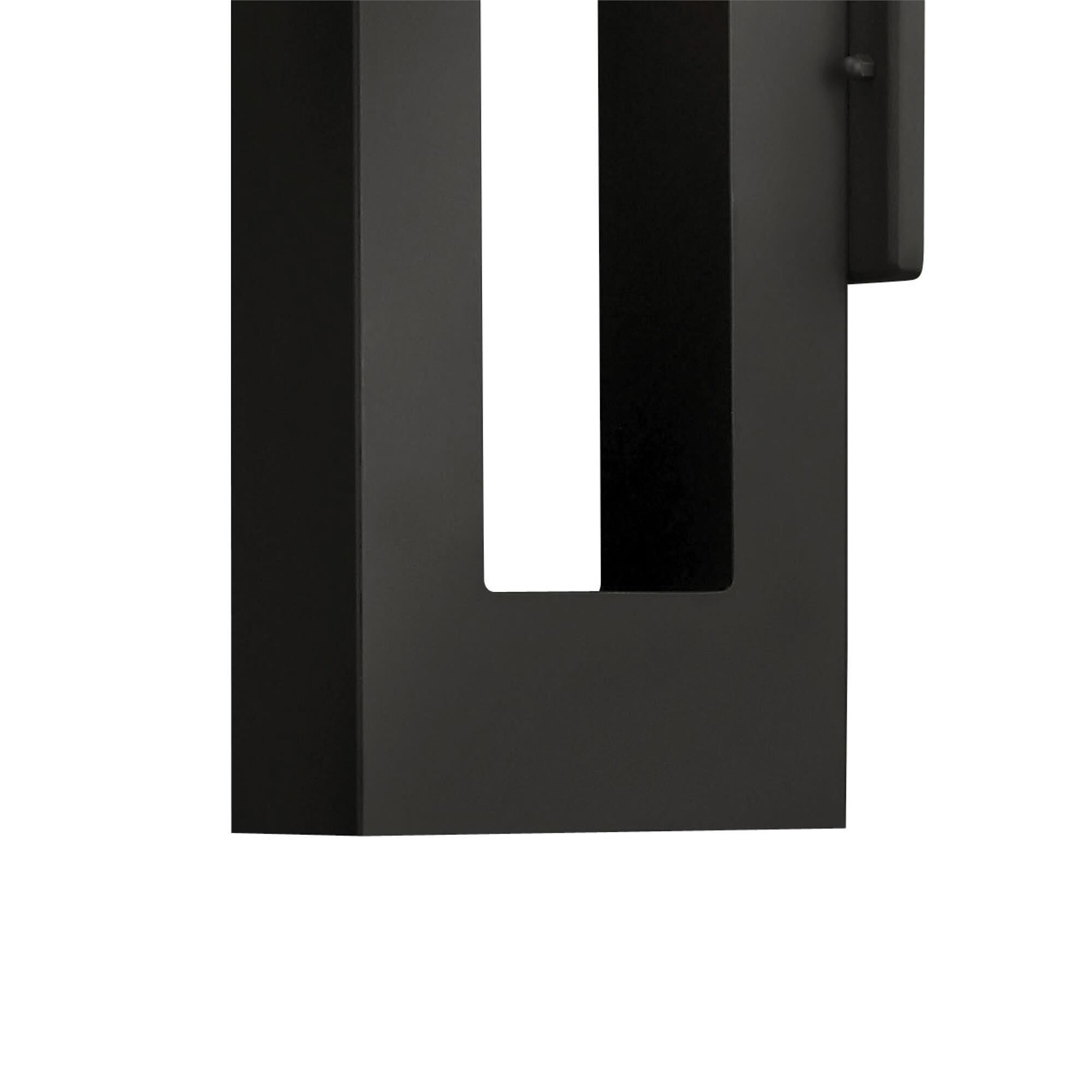 Shown in Satin Black finish and Etched Lens glass