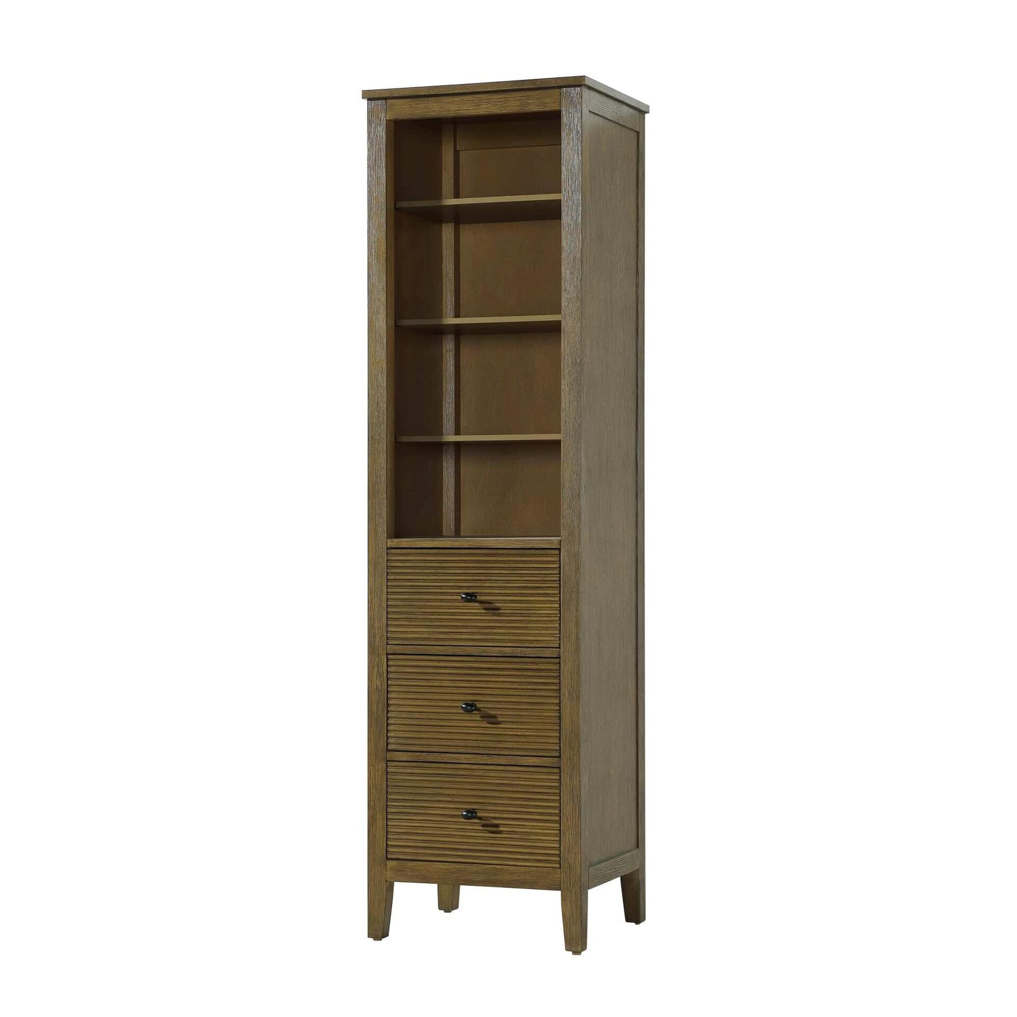 Shown in Hazel Oak finish