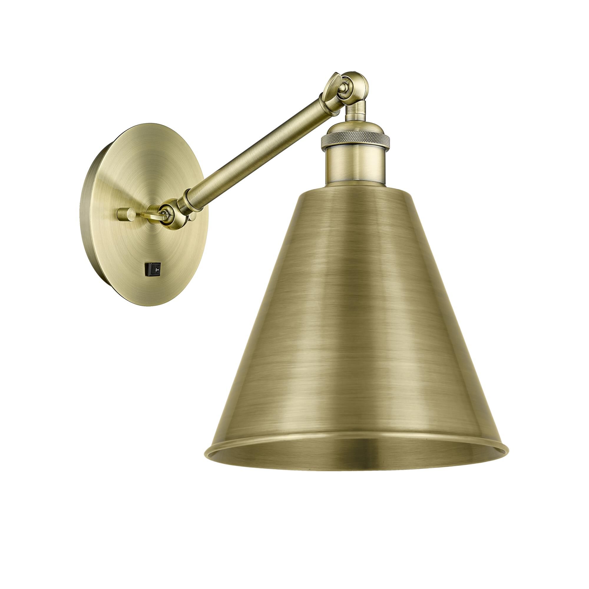 Bruno Marashlian Ballston Cone Wall Sconce by Innovations Lighting