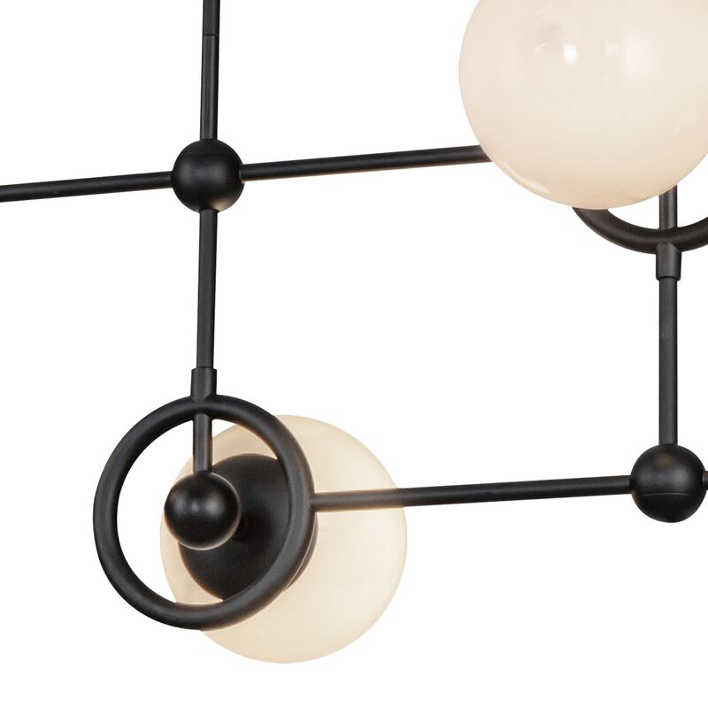 Fiore Medium Linear Chandelier by Alora Mood