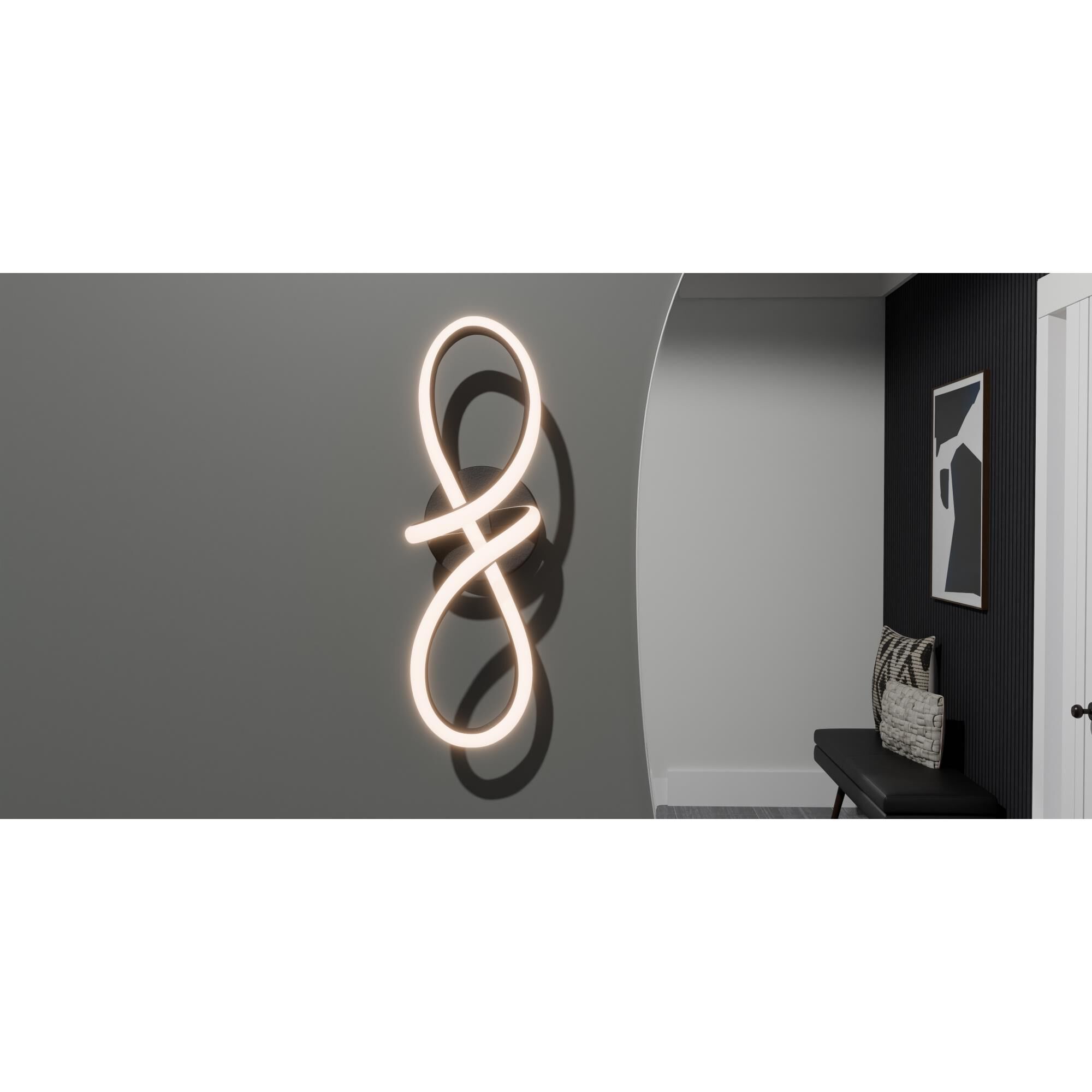 Xena 6 Inch Wall Sconce by Quoizel