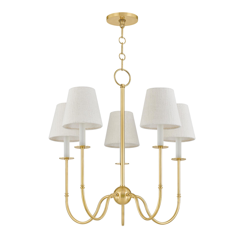 Amina Medium Chandelier by Hudson Valley Lighting