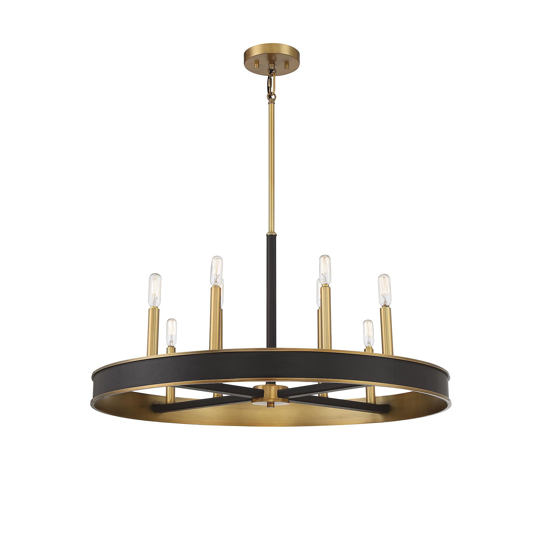 Shown in Warm Brass finish