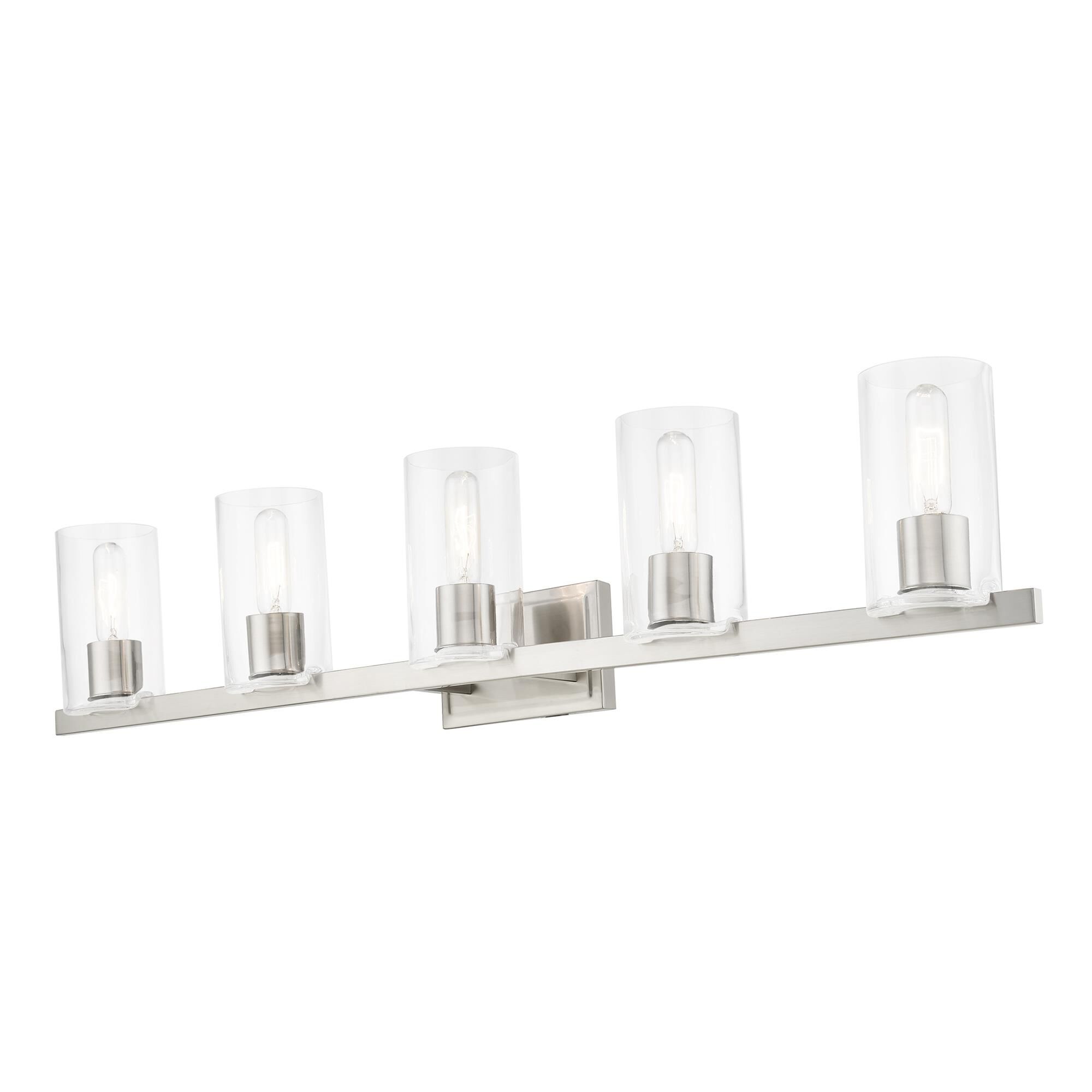 Clarion 42 Inch 5 Light Bath Vanity Light by Livex Lighting