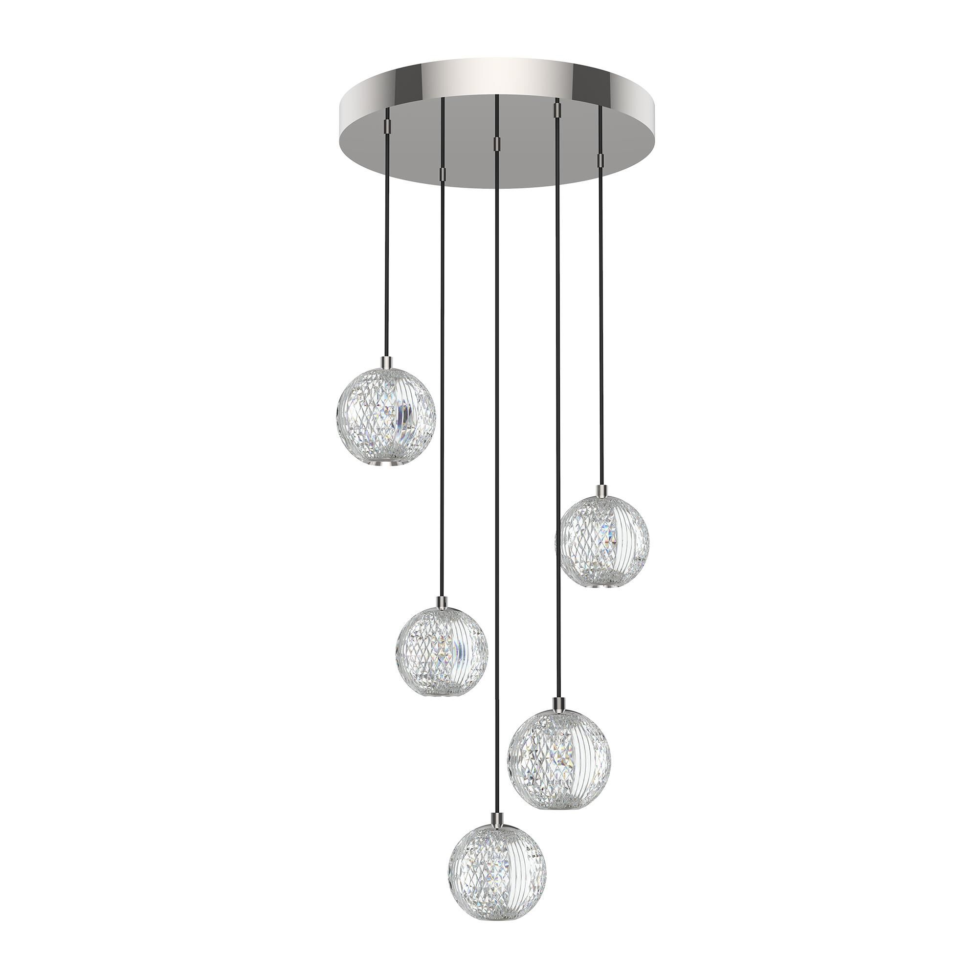 NYC Studio Marni Multi Light Pendant by Alora Lighting