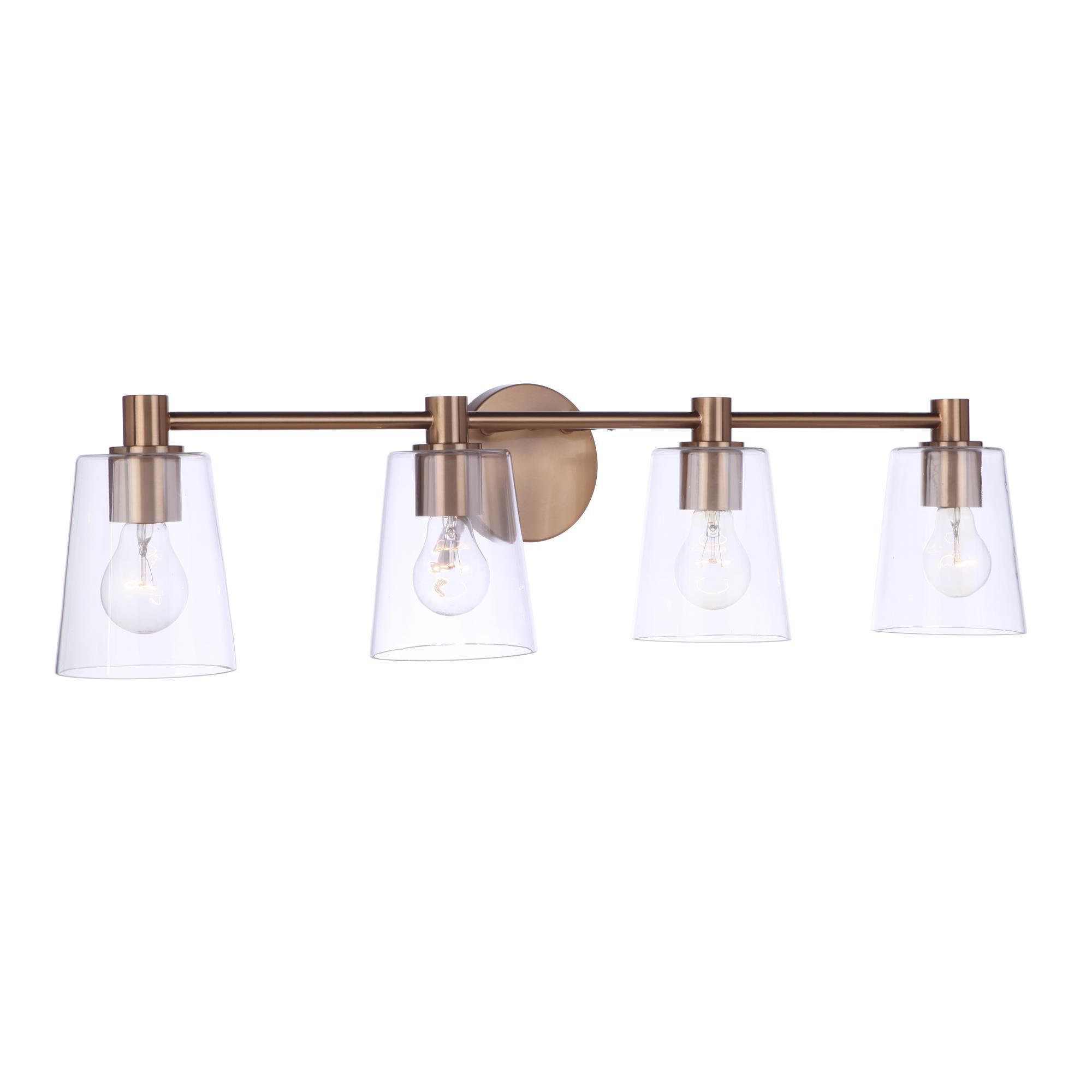Shown in Satin Brass finish