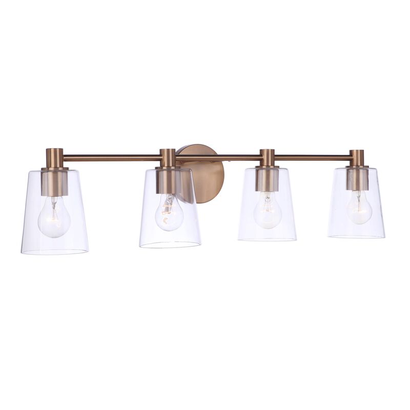 Emilio 32 Inch 4 Light Bath Vanity Light by Craftmade