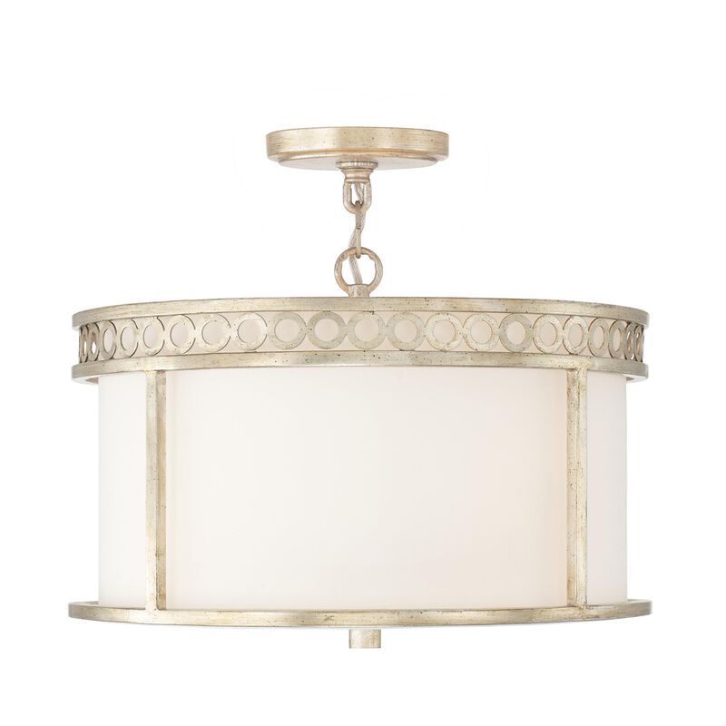 Isabella 15 Inch 4 Light Semi Flush Mount by Capital Lighting Fixture Company