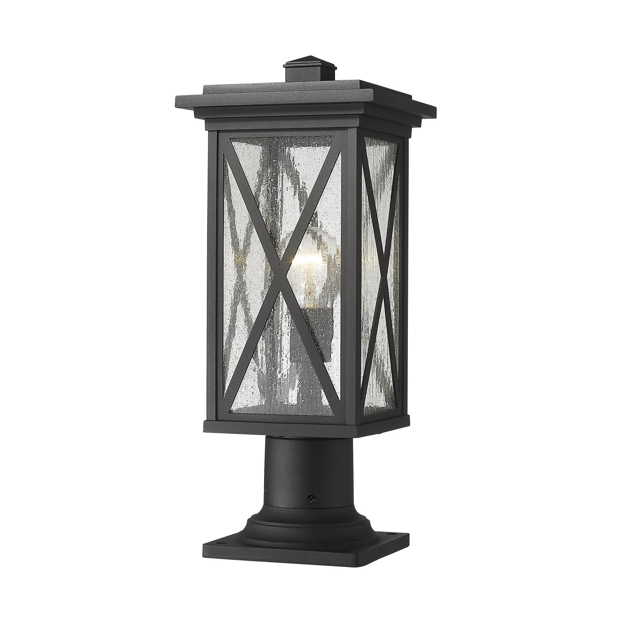 Z-Lite Brookside 18 Inch Tall Outdoor Pier Lamp