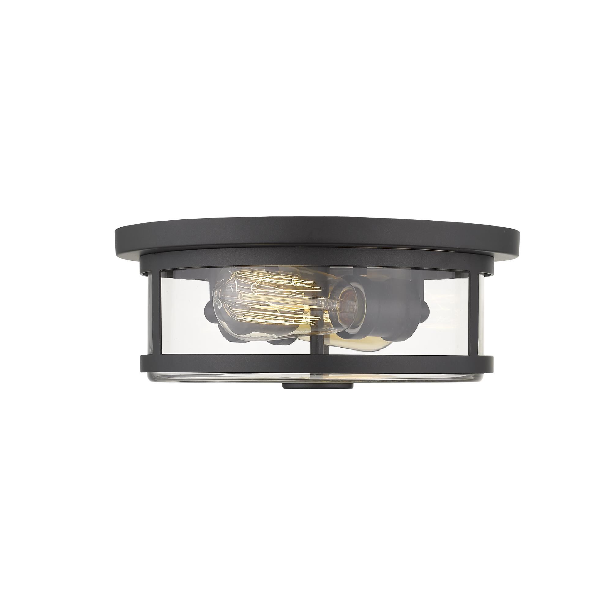 Savannah 11 Inch 2 Light Flush Mount by Z-Lite - Clearance