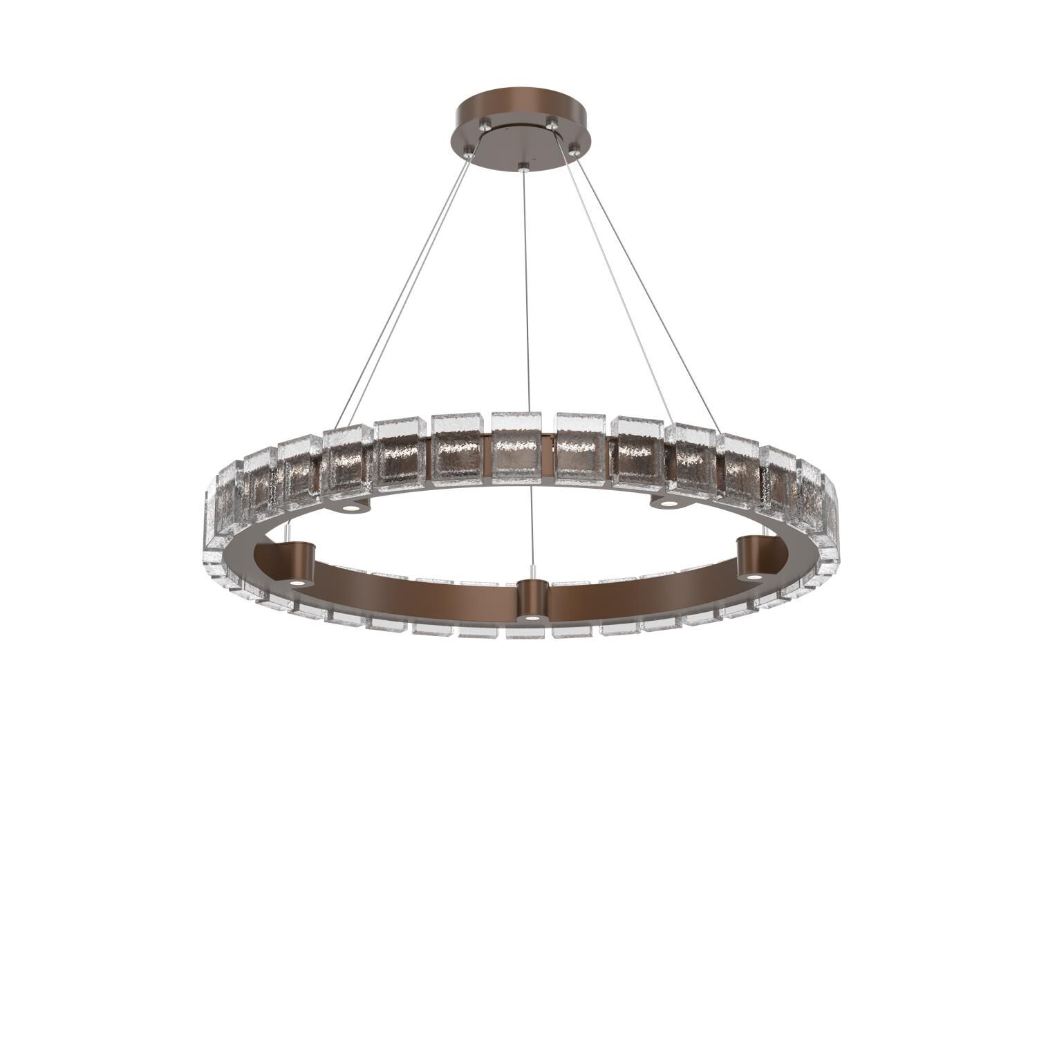 Levi Wilson Tessera 38 Inch Chandelier by Hammerton Studio