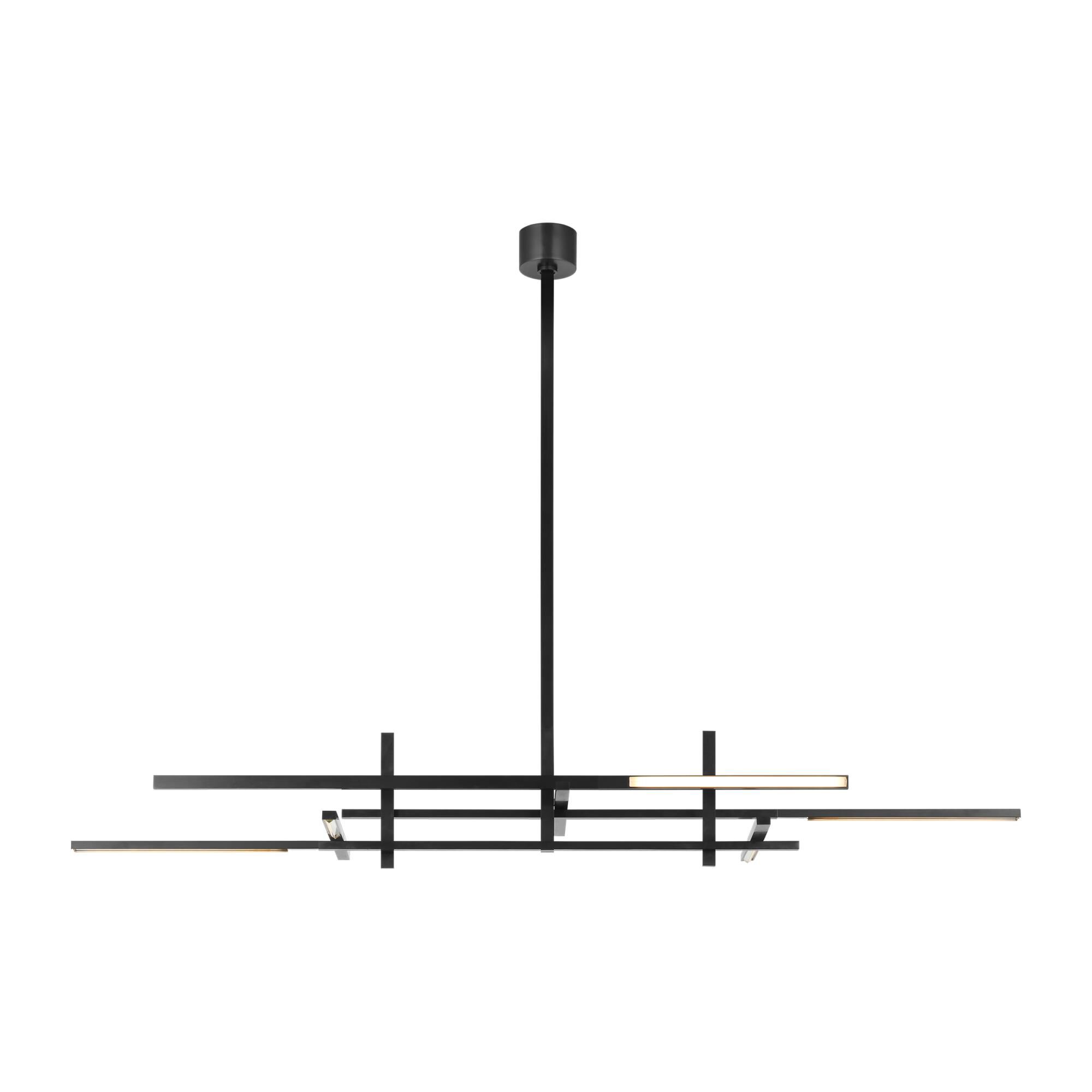 Shown in Bronze finish and Clear Crystal glass