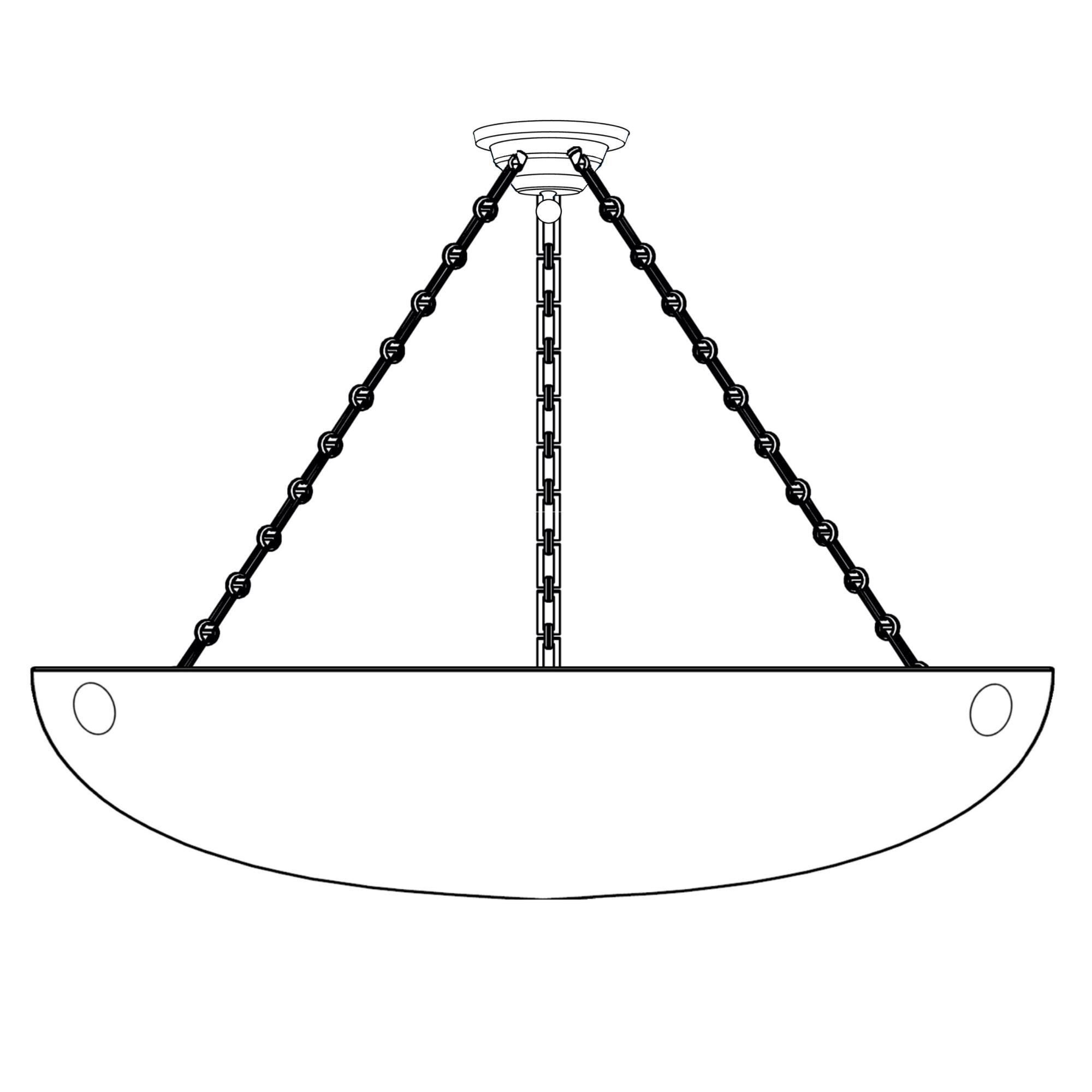 Shown in Polished Nickel finish and Alabaster Carved Stone glass