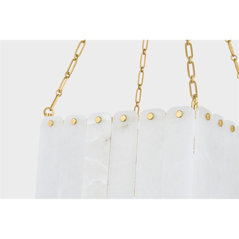 Moissanite Small Chandelier by Hudson Valley Lighting