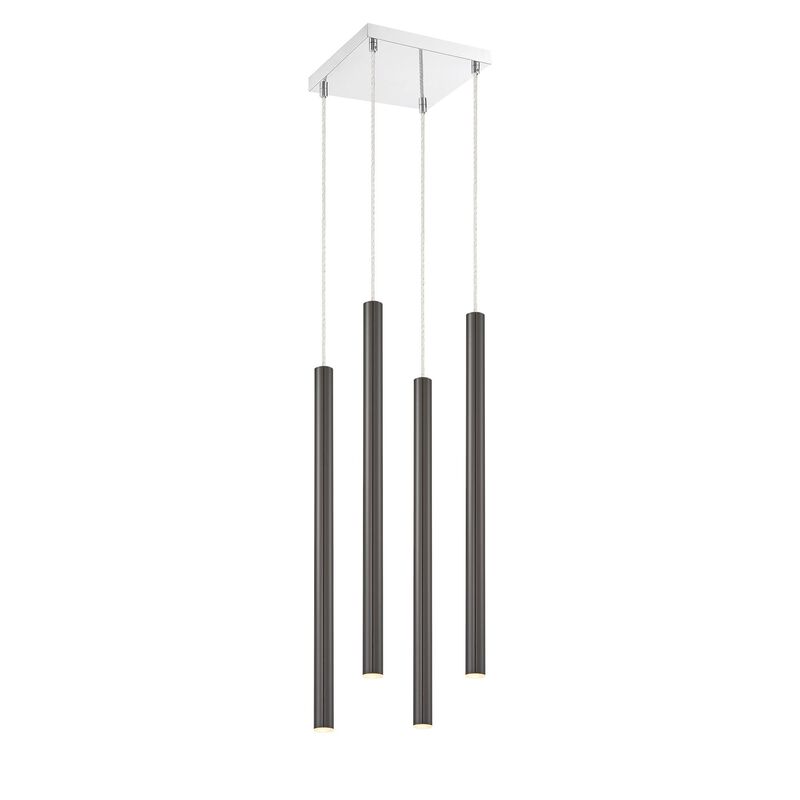 Forest 9 Inch 4 Light LED Linear Suspension Light by Z-Lite